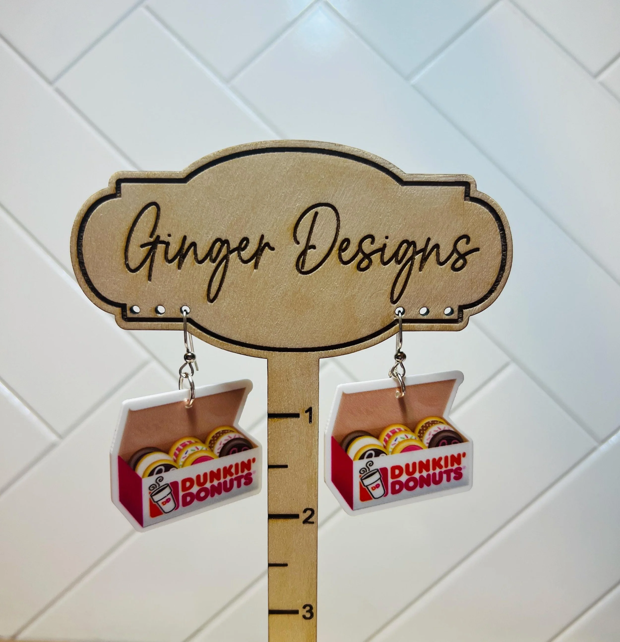 Dunkin Donuts Earrings