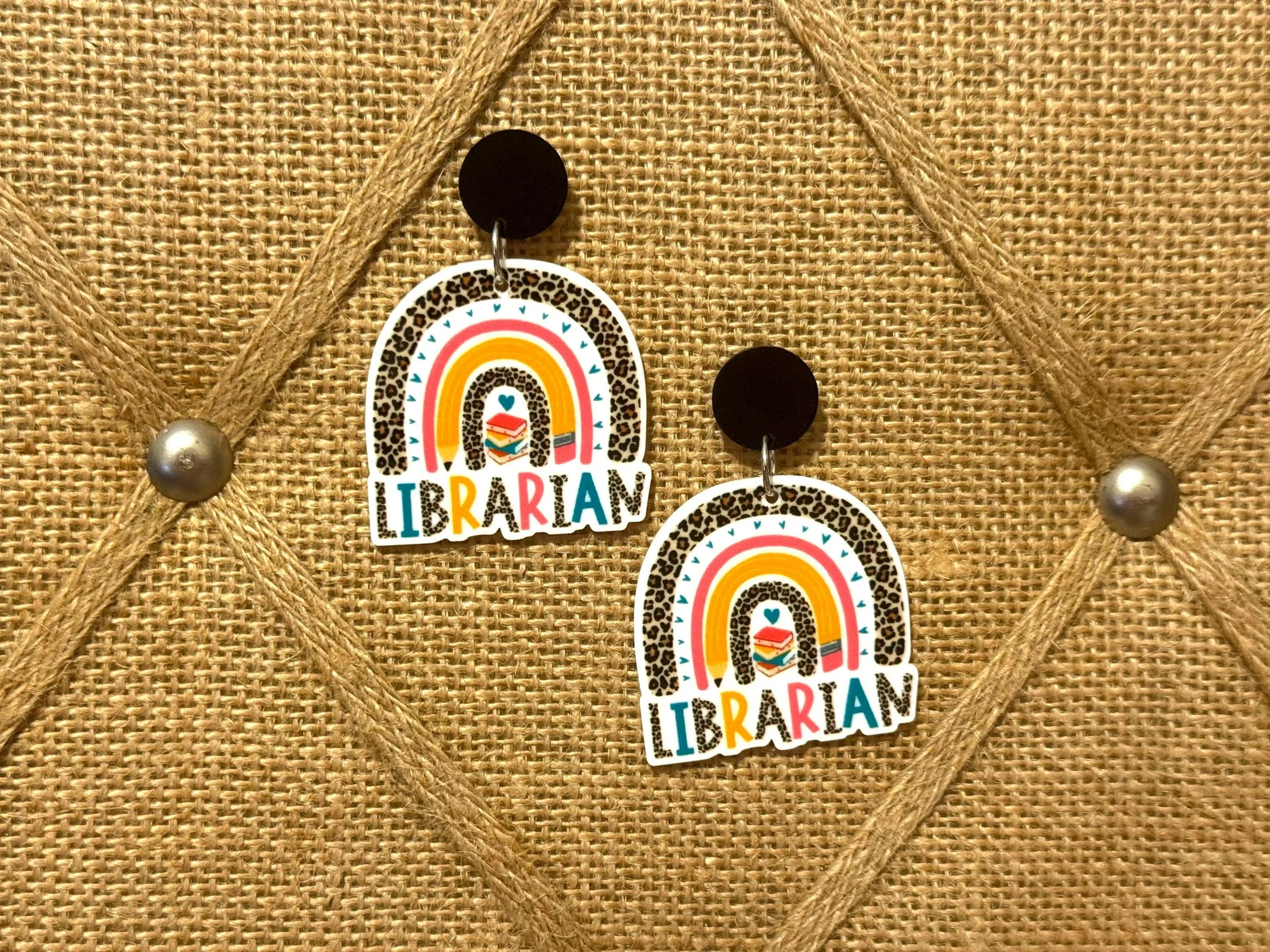 Librarian Earrings