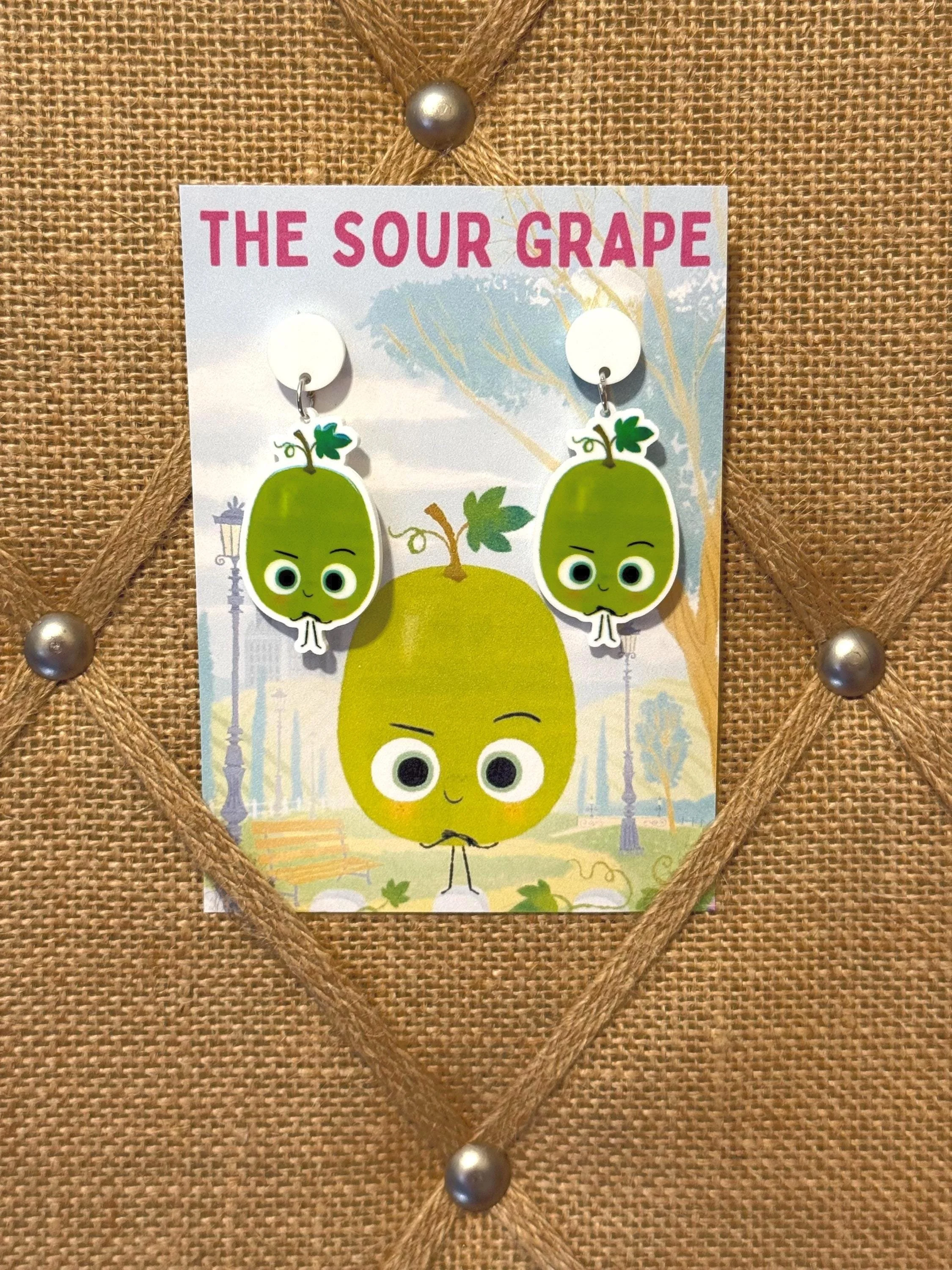 Sour Grape Earrings