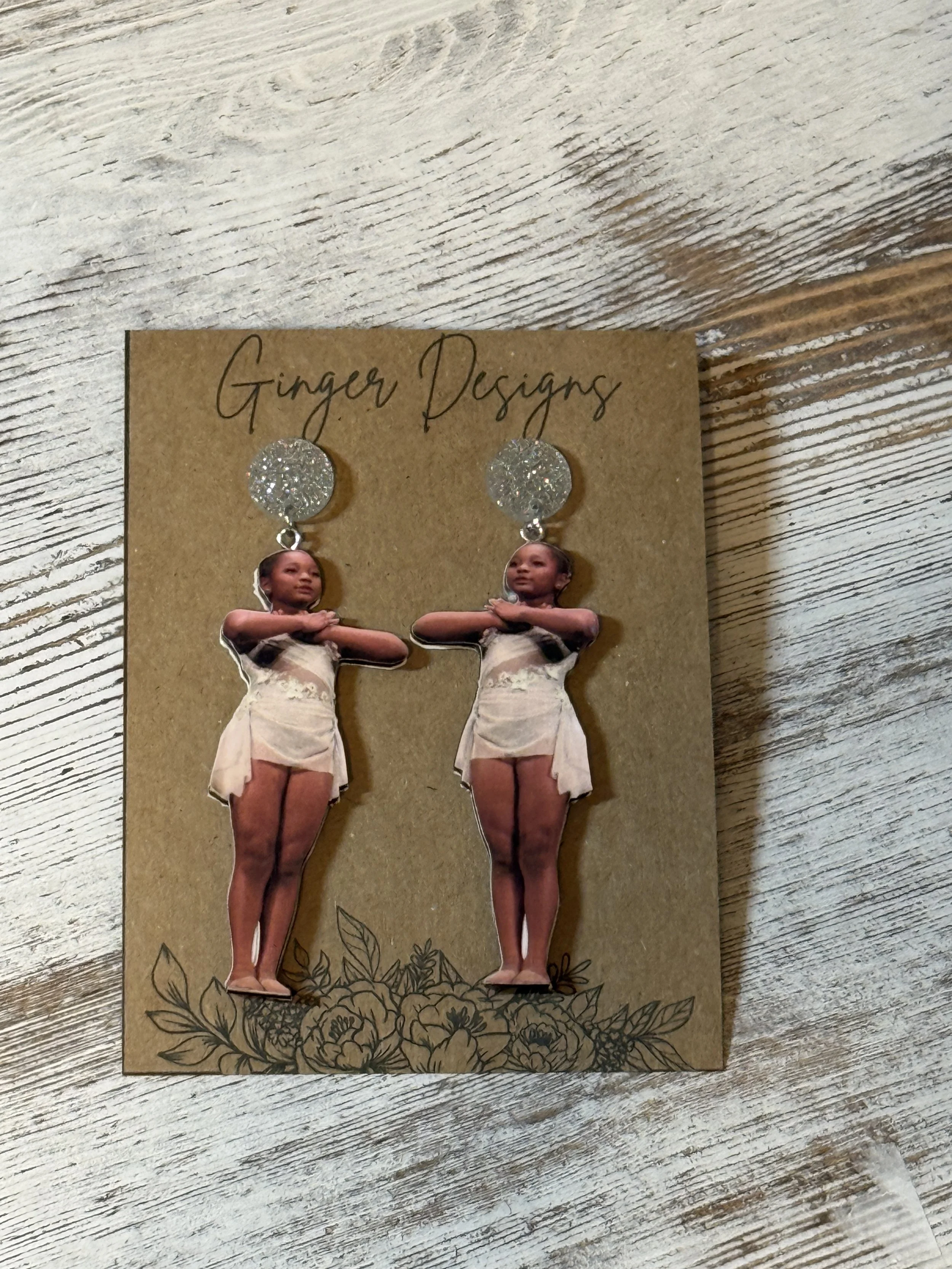 support your dancer earrings