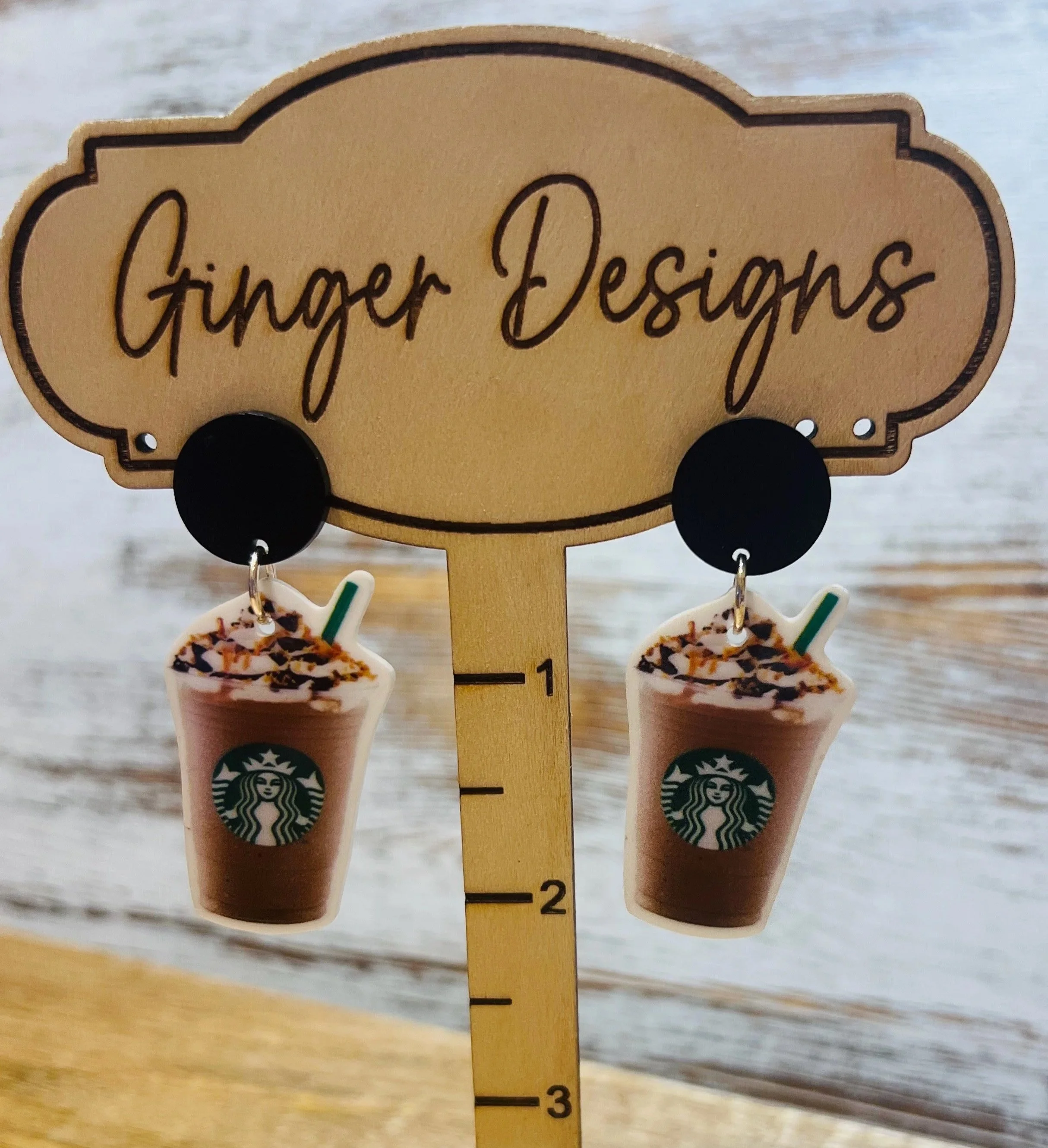 Starbucks Frappuccino Earrings