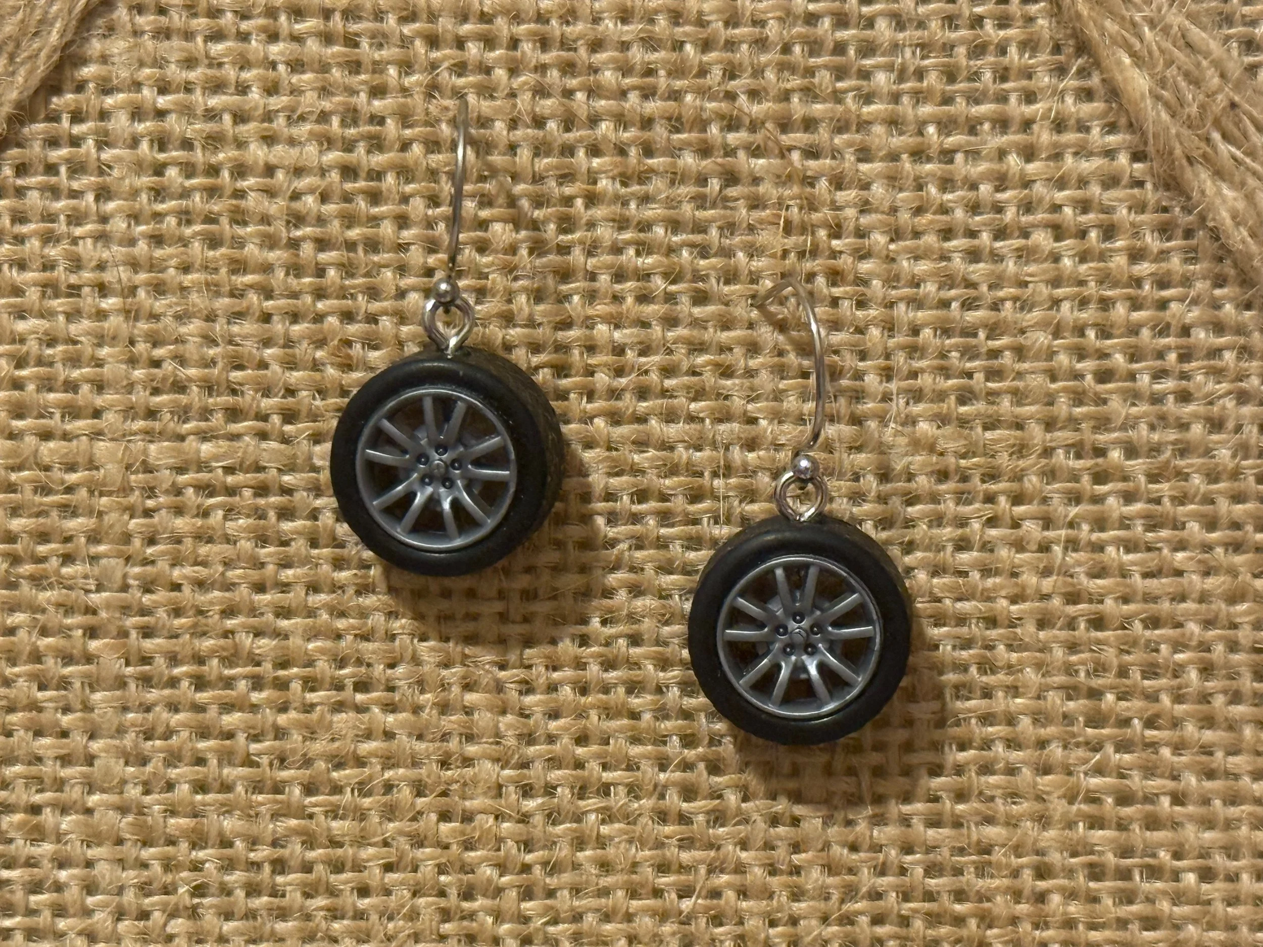 race fan earrings