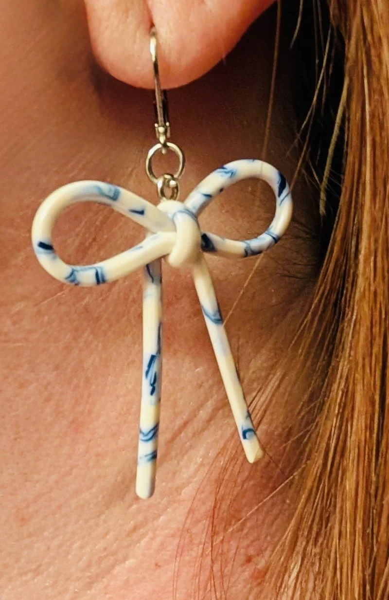 Bow Dangle Earrings