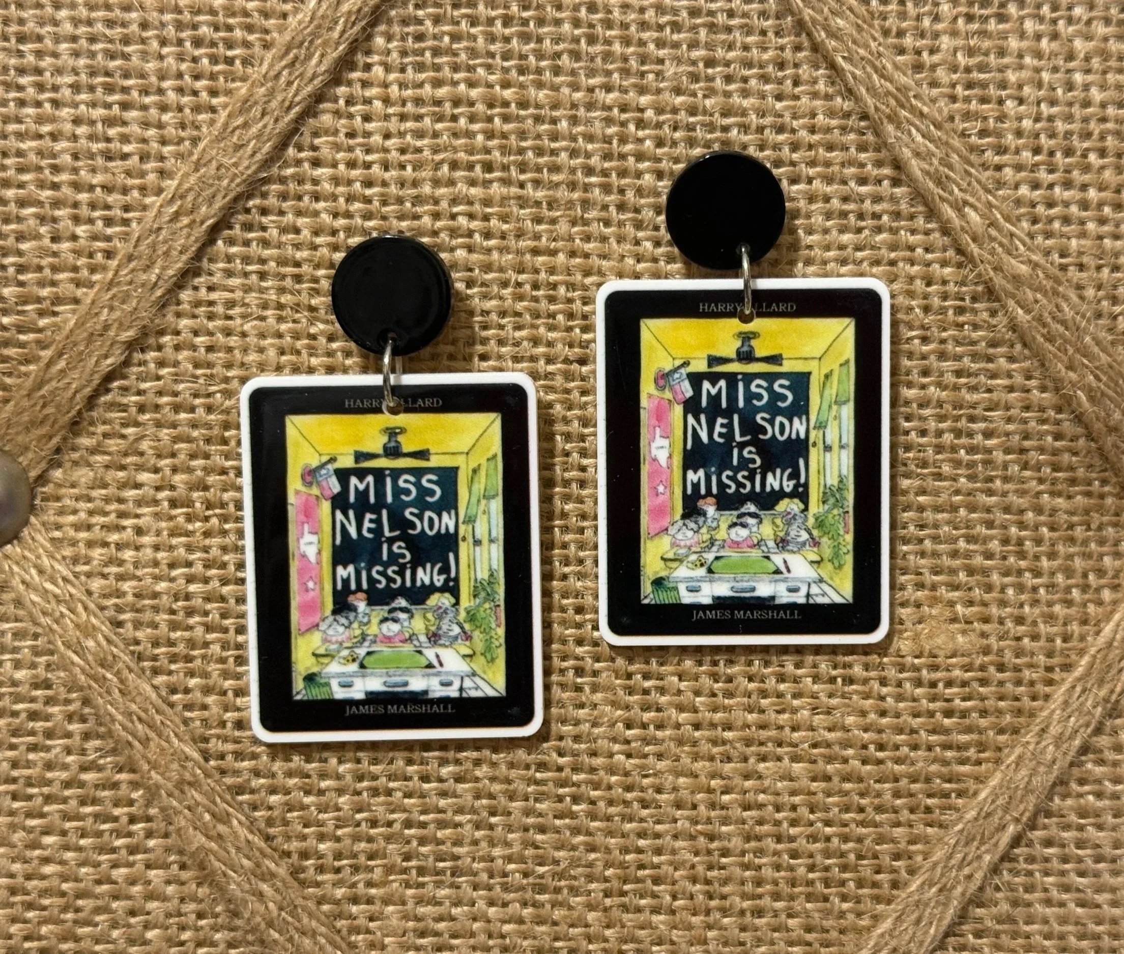 Book Character Earrings