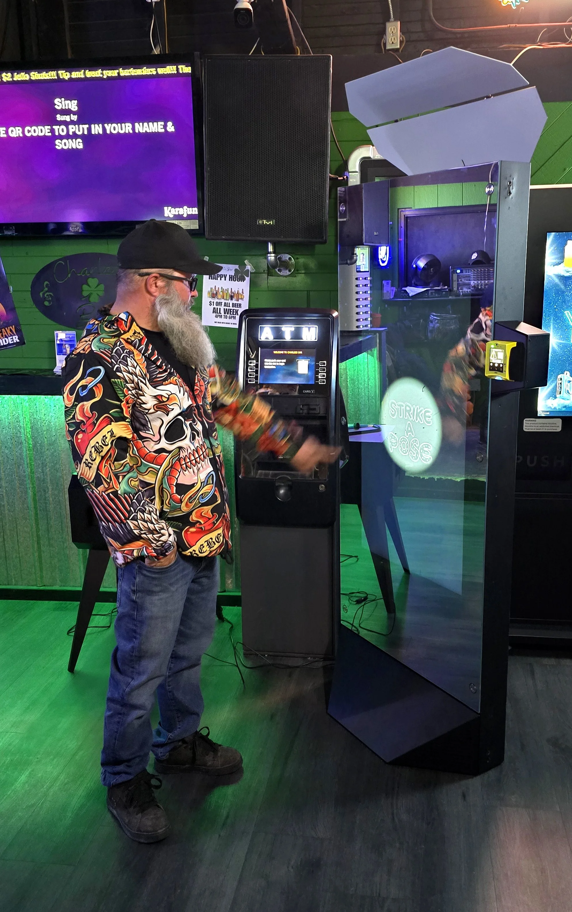 Photobooth Debut at Charlee's Bar