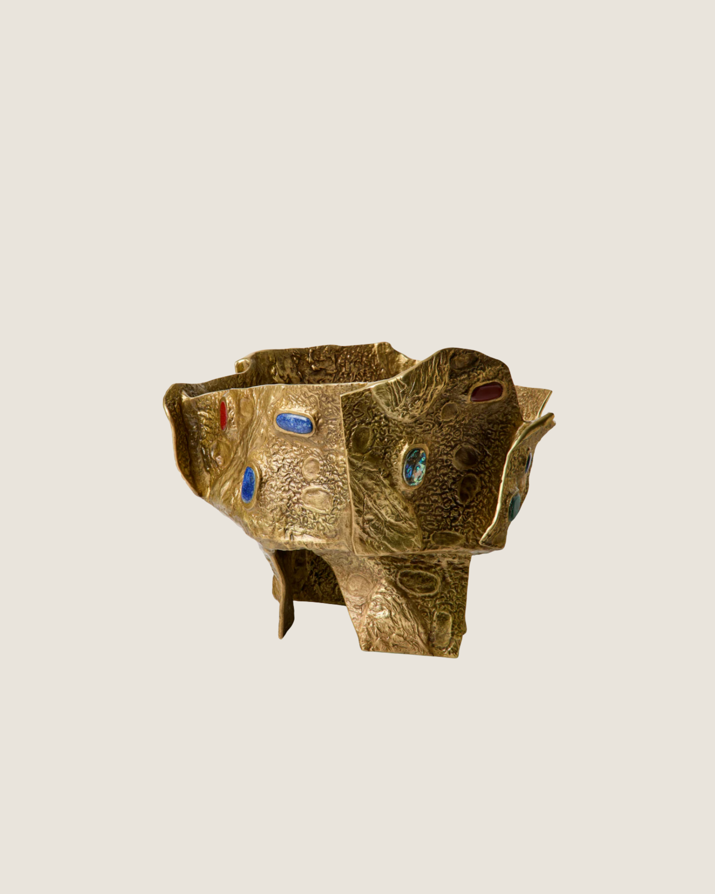 Tutti Frutti Brass Champagne Bucket | $3,000