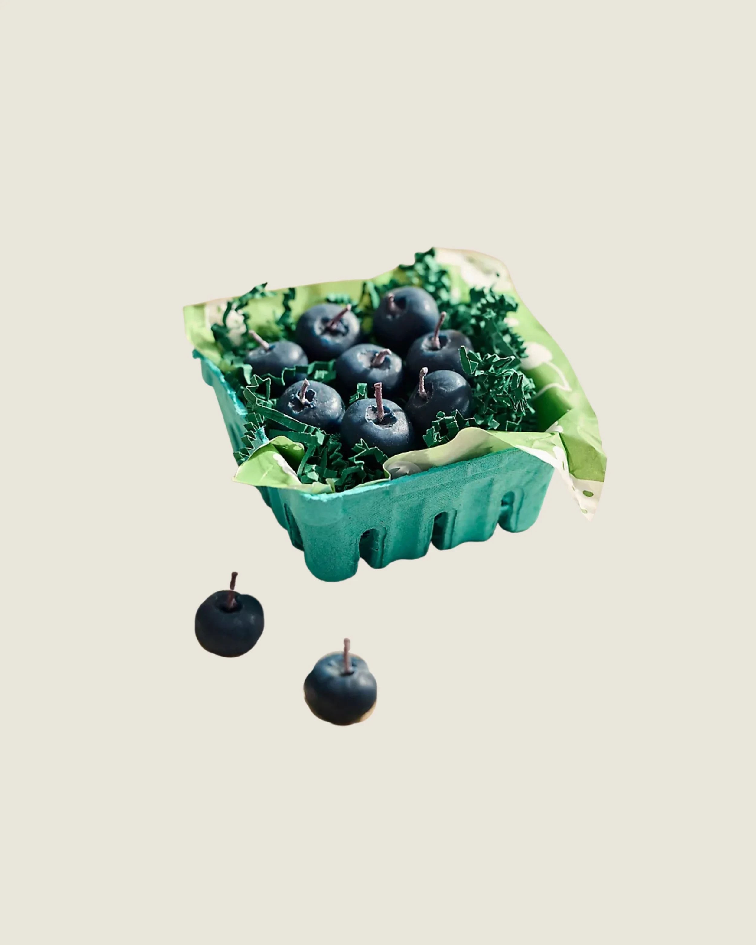 Blueberry Beeswax Candles, set of 10 | $35