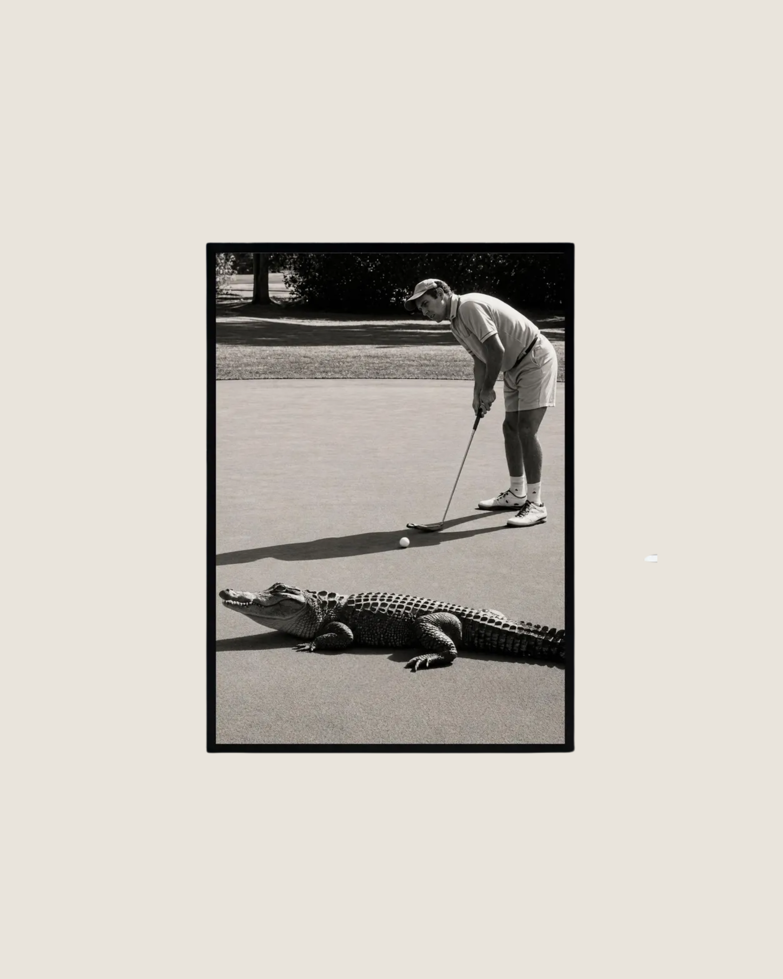 Vintage Golf Alligator Wall Art Print | $50+