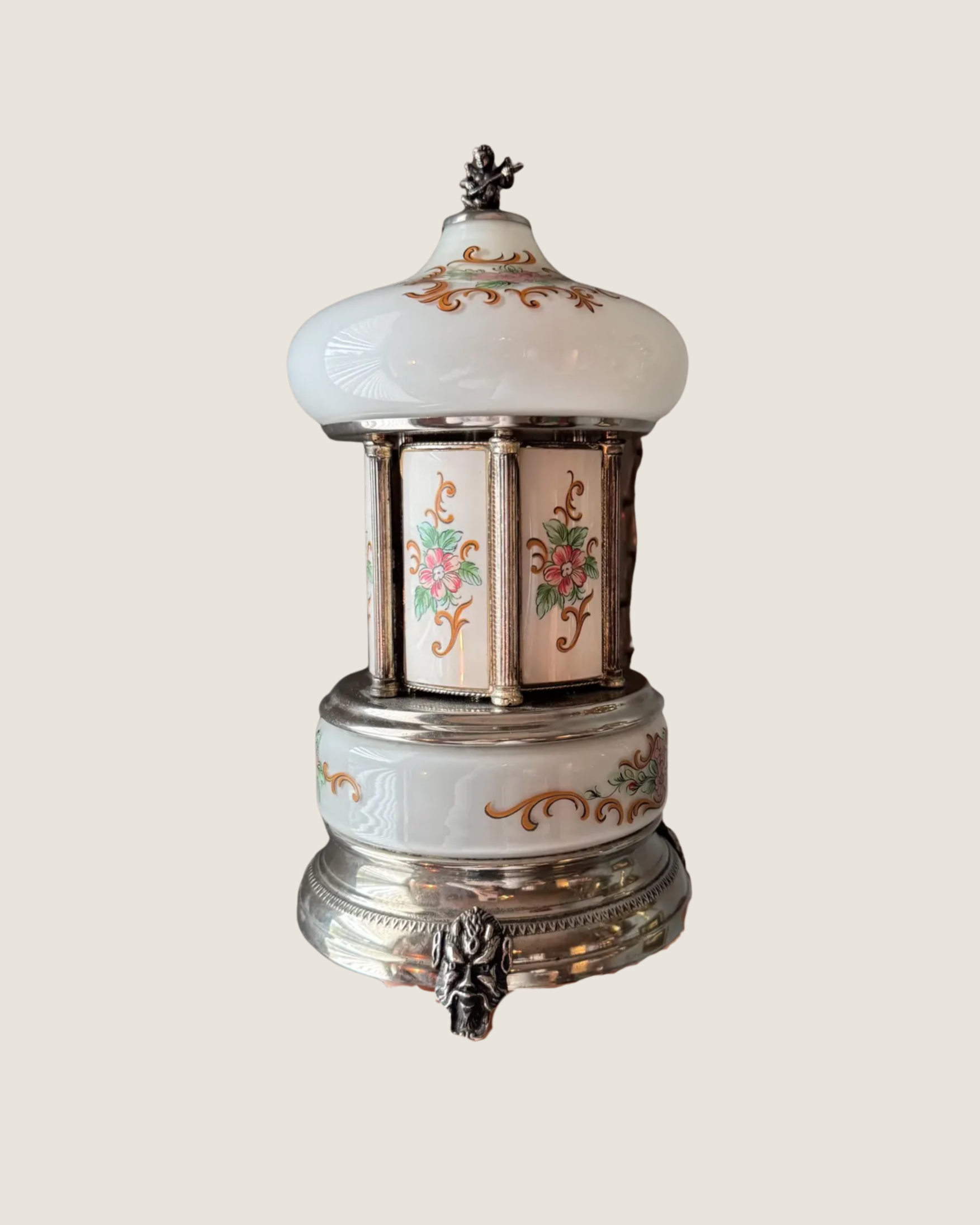 Vintage Reuge Music Lipstick Carousel | $600