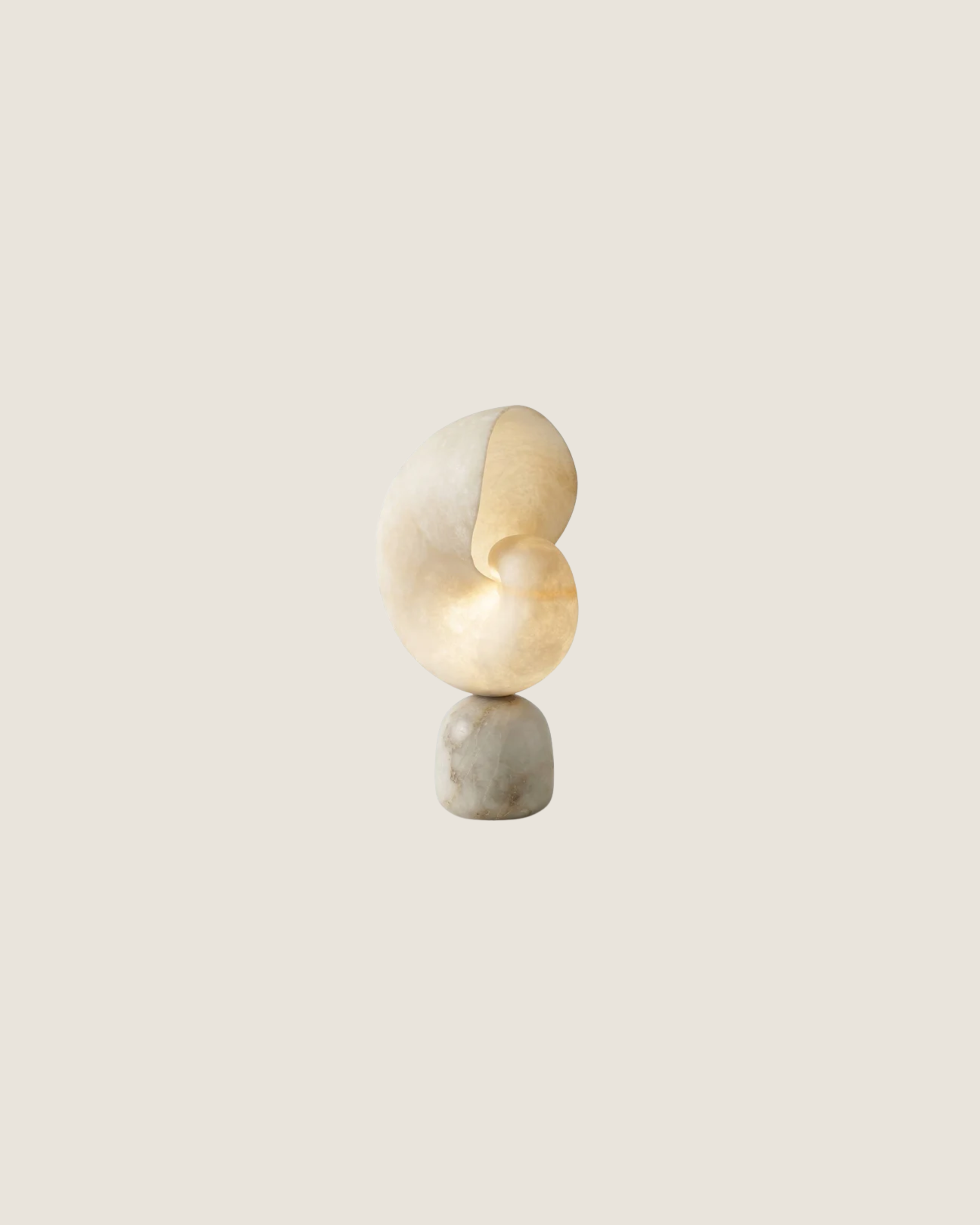 Conch Alabaster Table Lamp | $316
