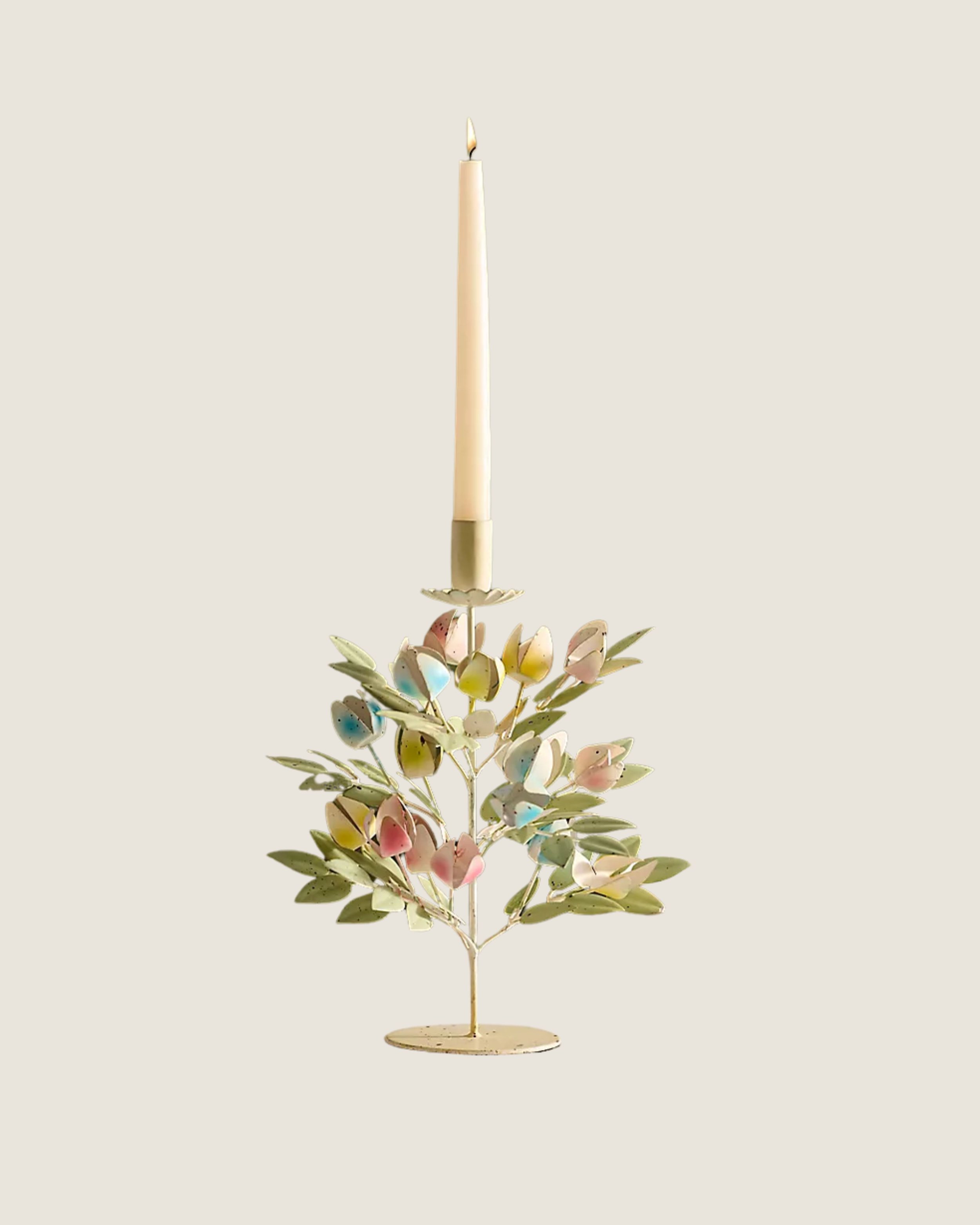 Tulip Iron Taper Holder | $58