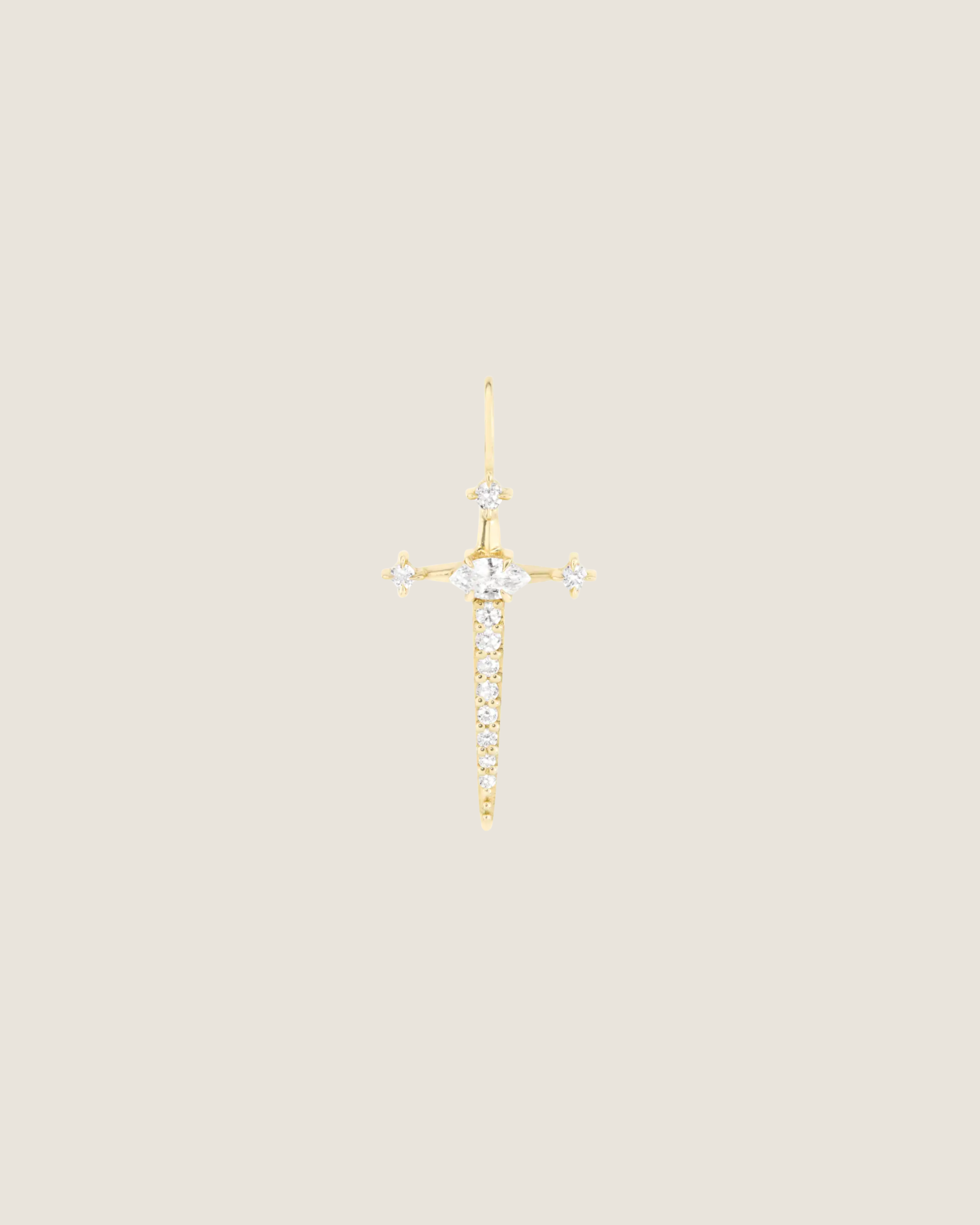 Tender Touches Diamond Dagger Charm | $598