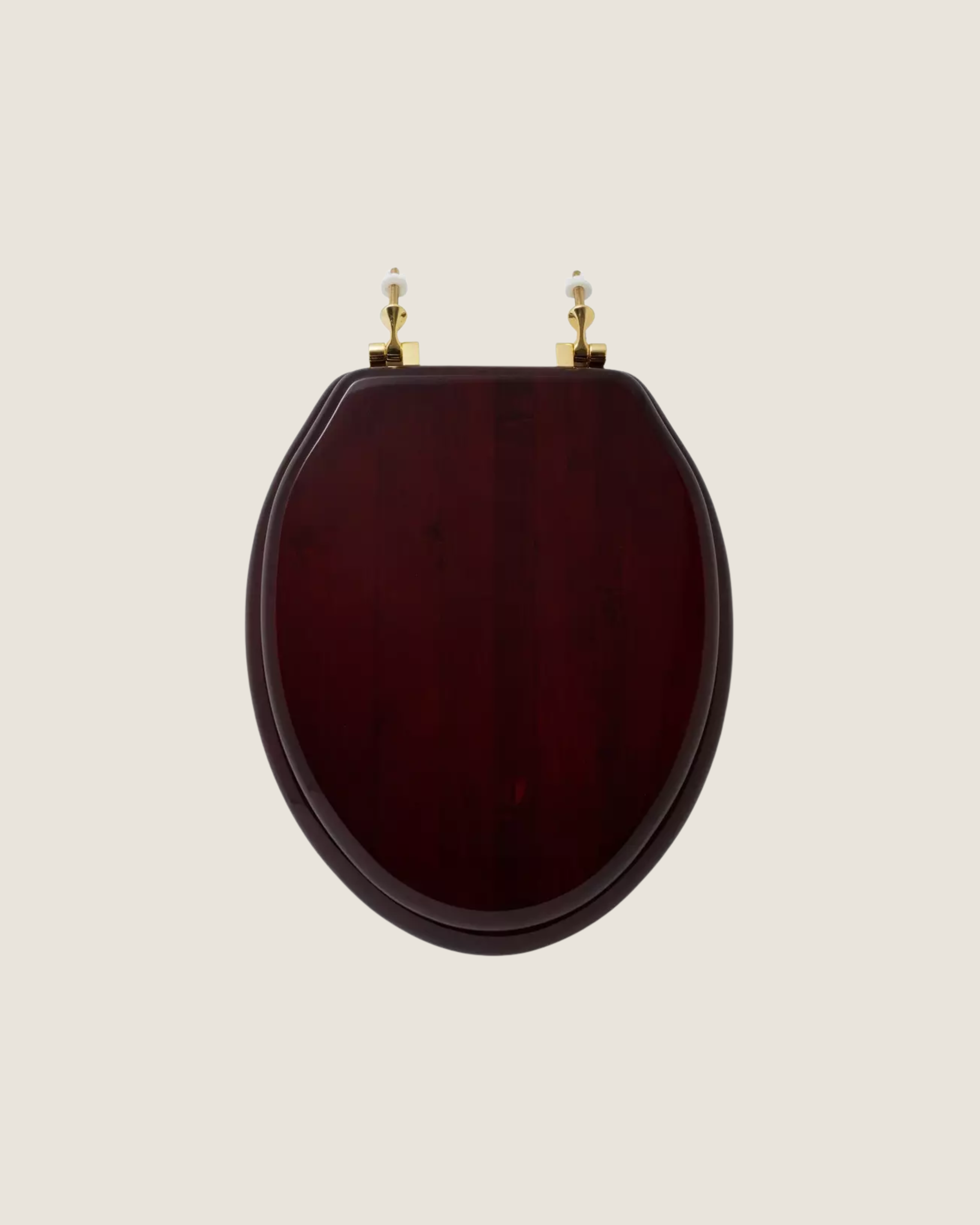 Mahogany Luxury Toilet Seat | $110