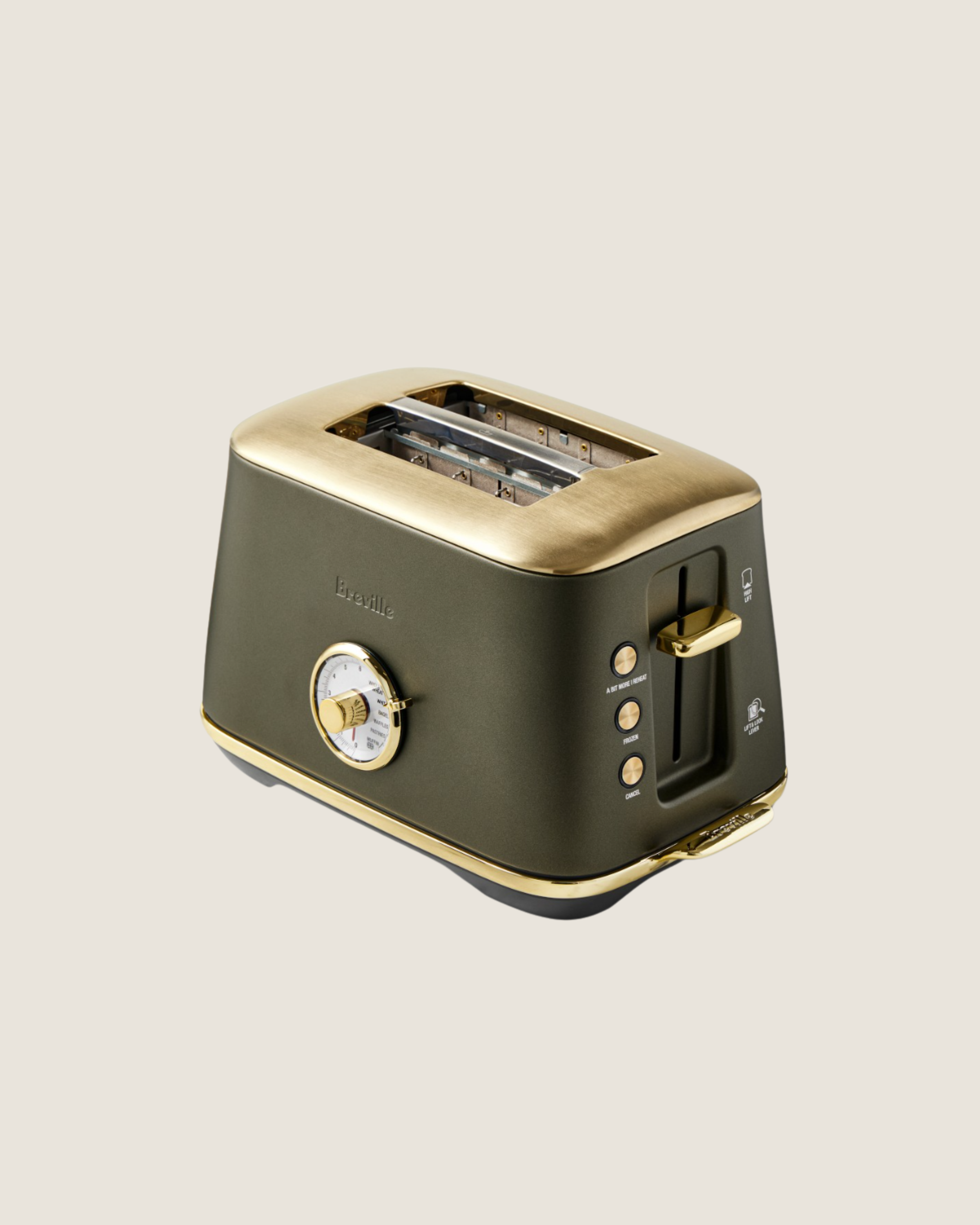 Breville Toast Select™ Luxe 2-Slice Toaster Brass Collection | $249