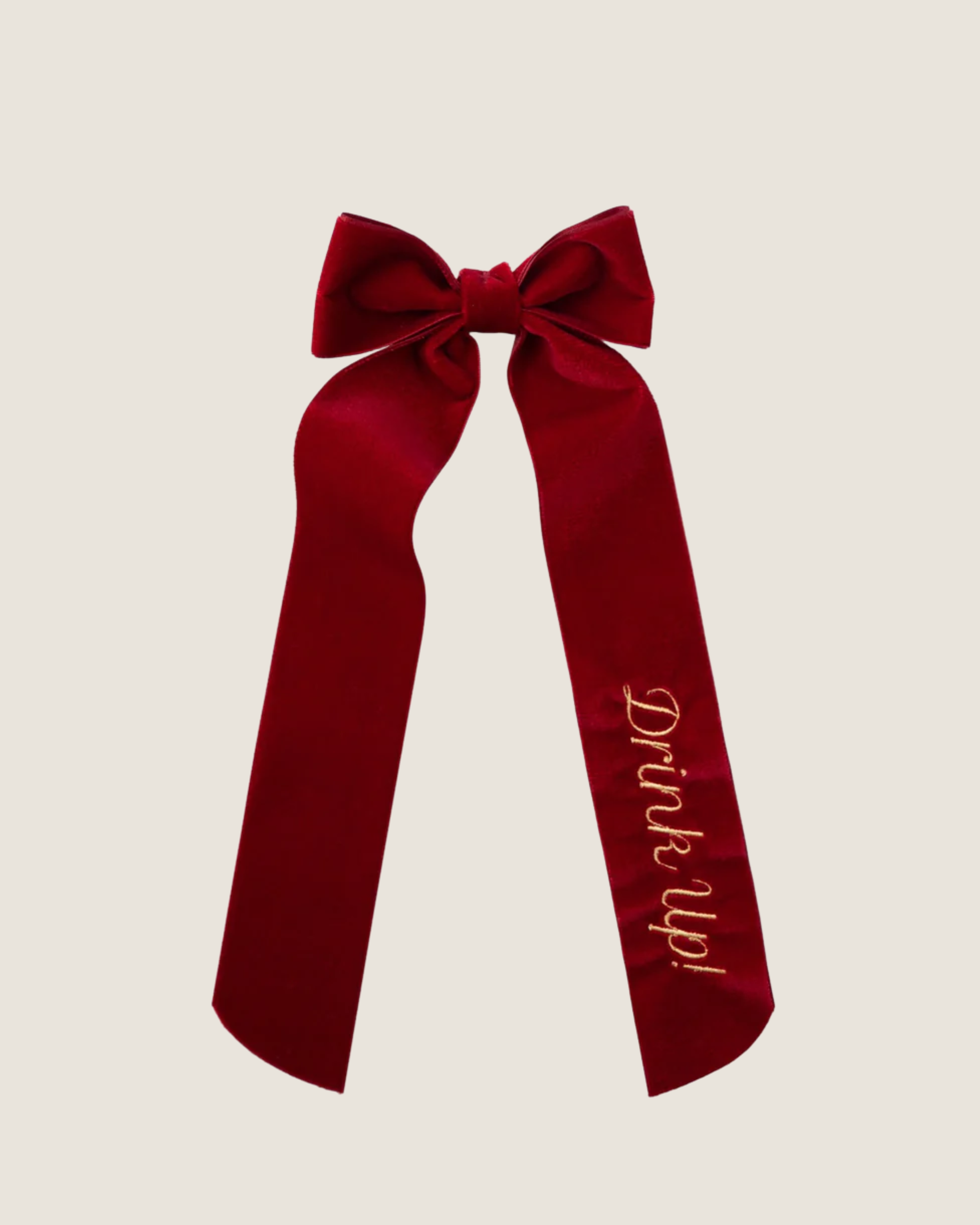 Wine Bow “Drink Up” | $25