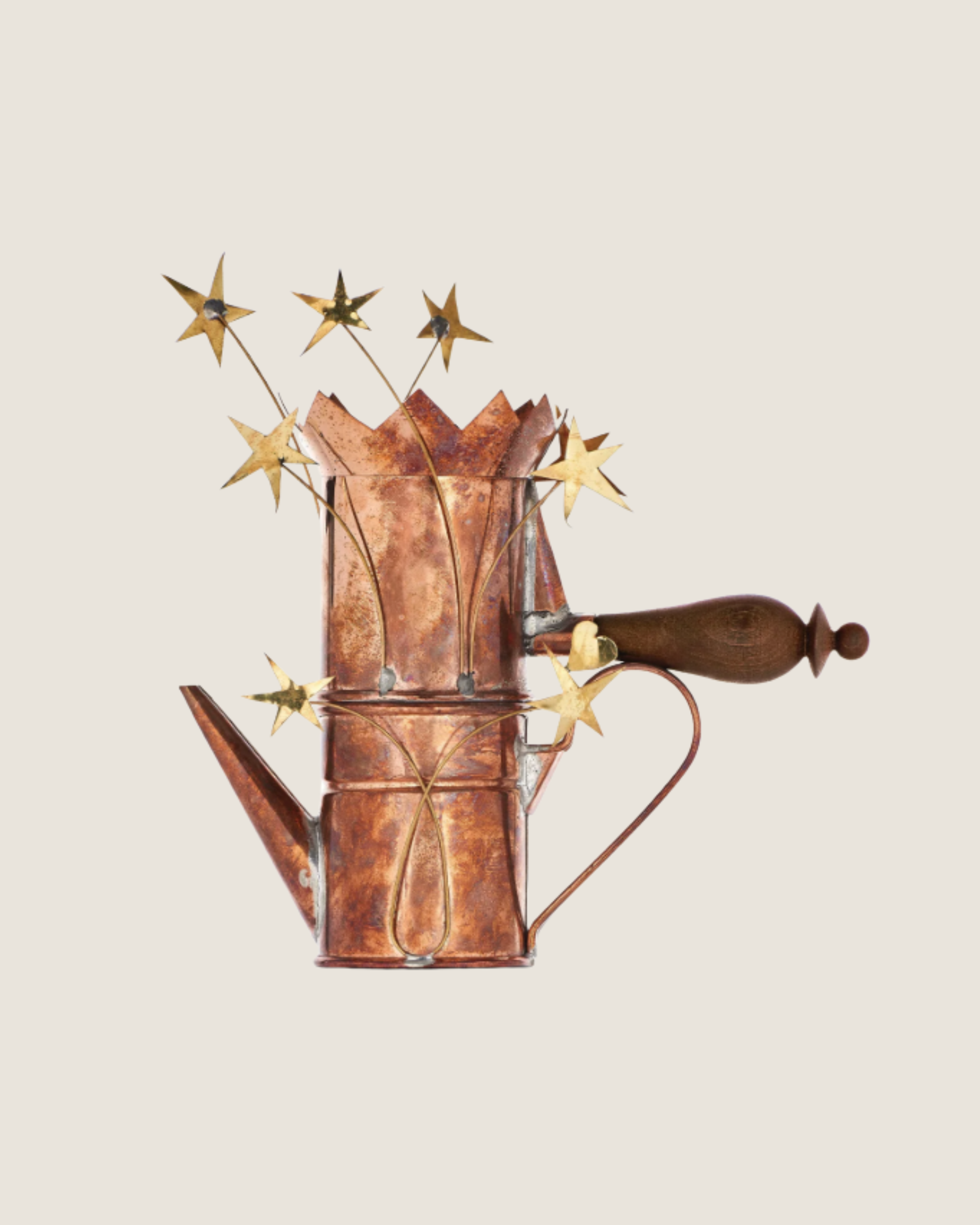 Caffettiera con cuore e stelle | $955