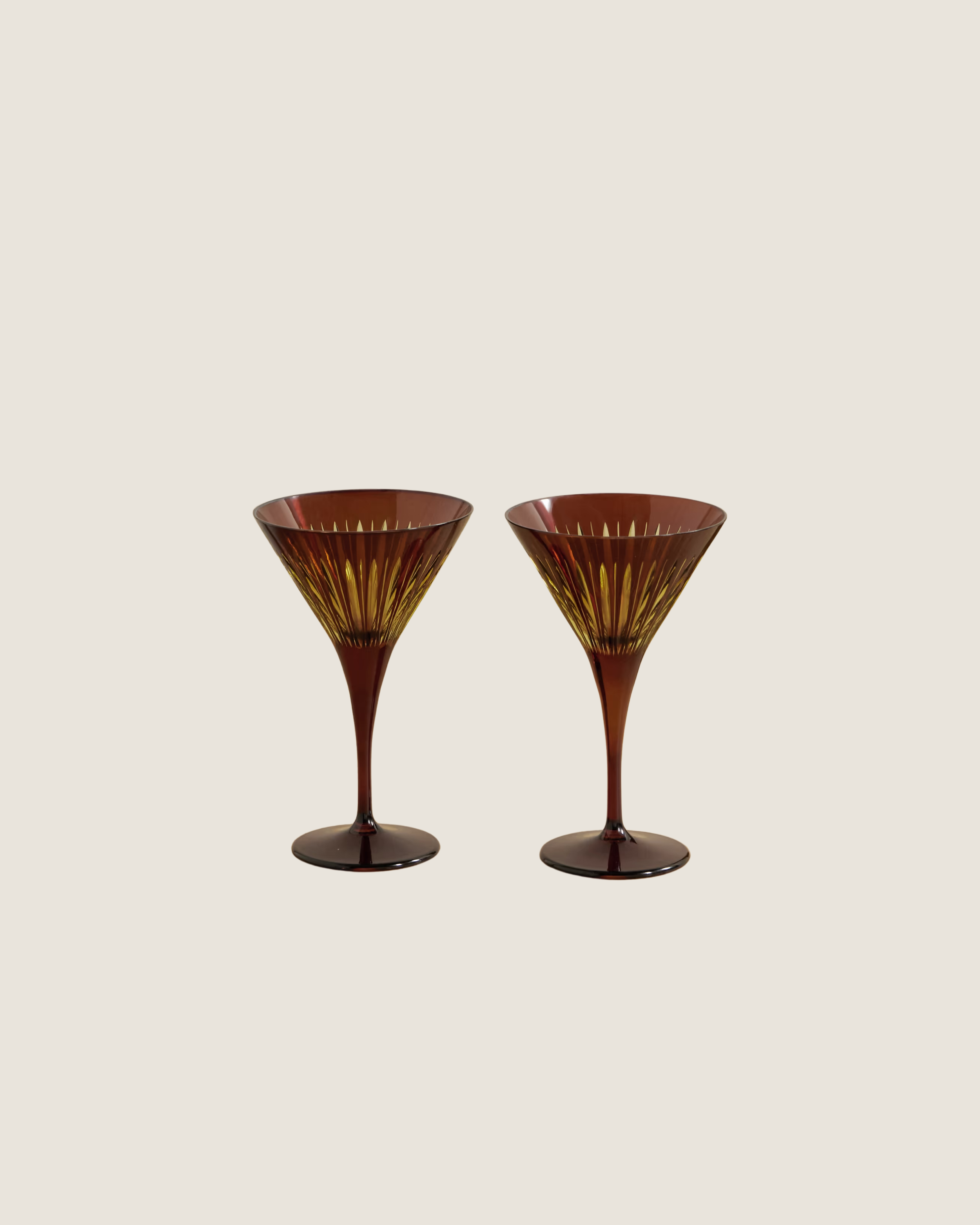 Prism Glass Cocktail Set | $315