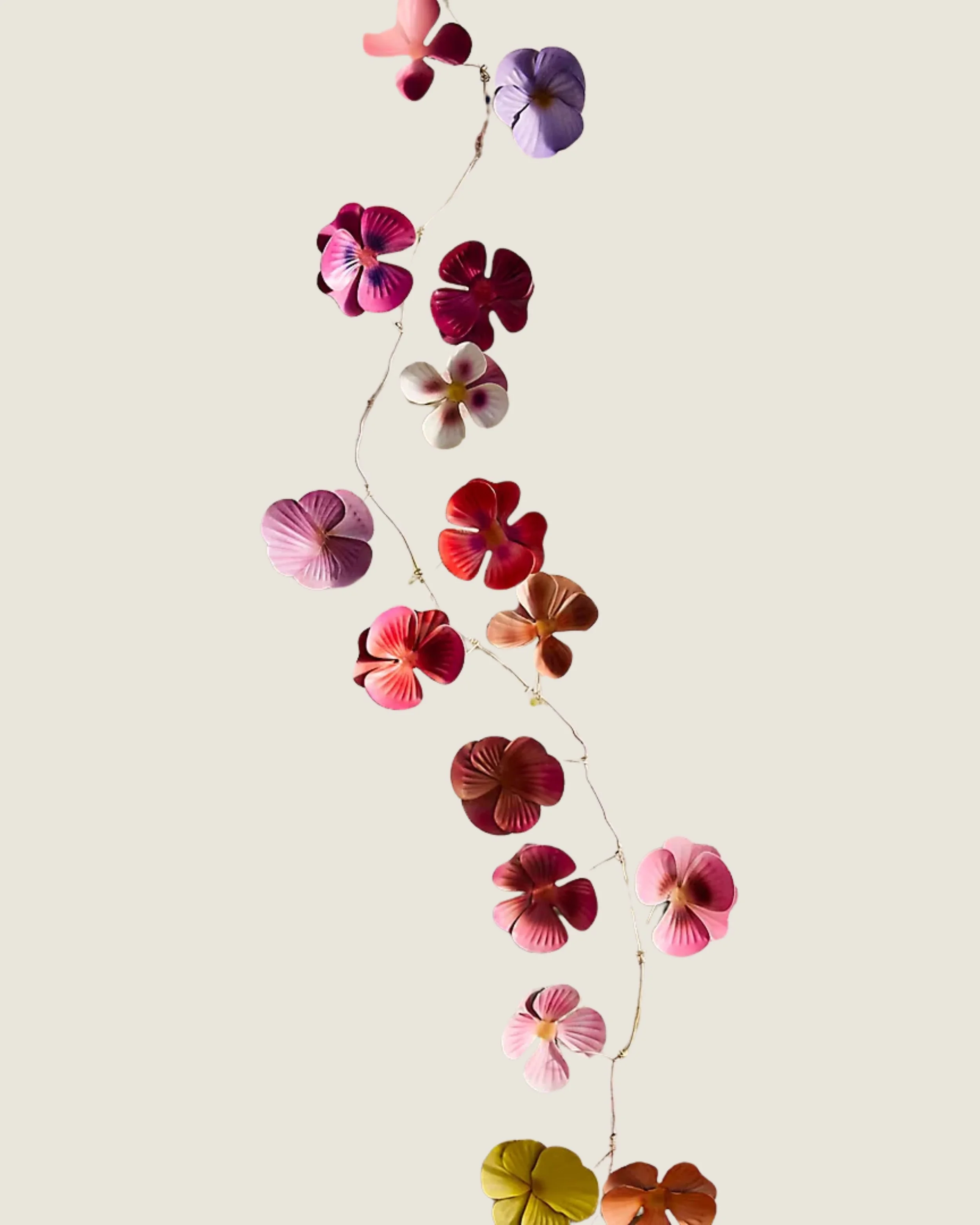 Pansy Iron Garland | $88