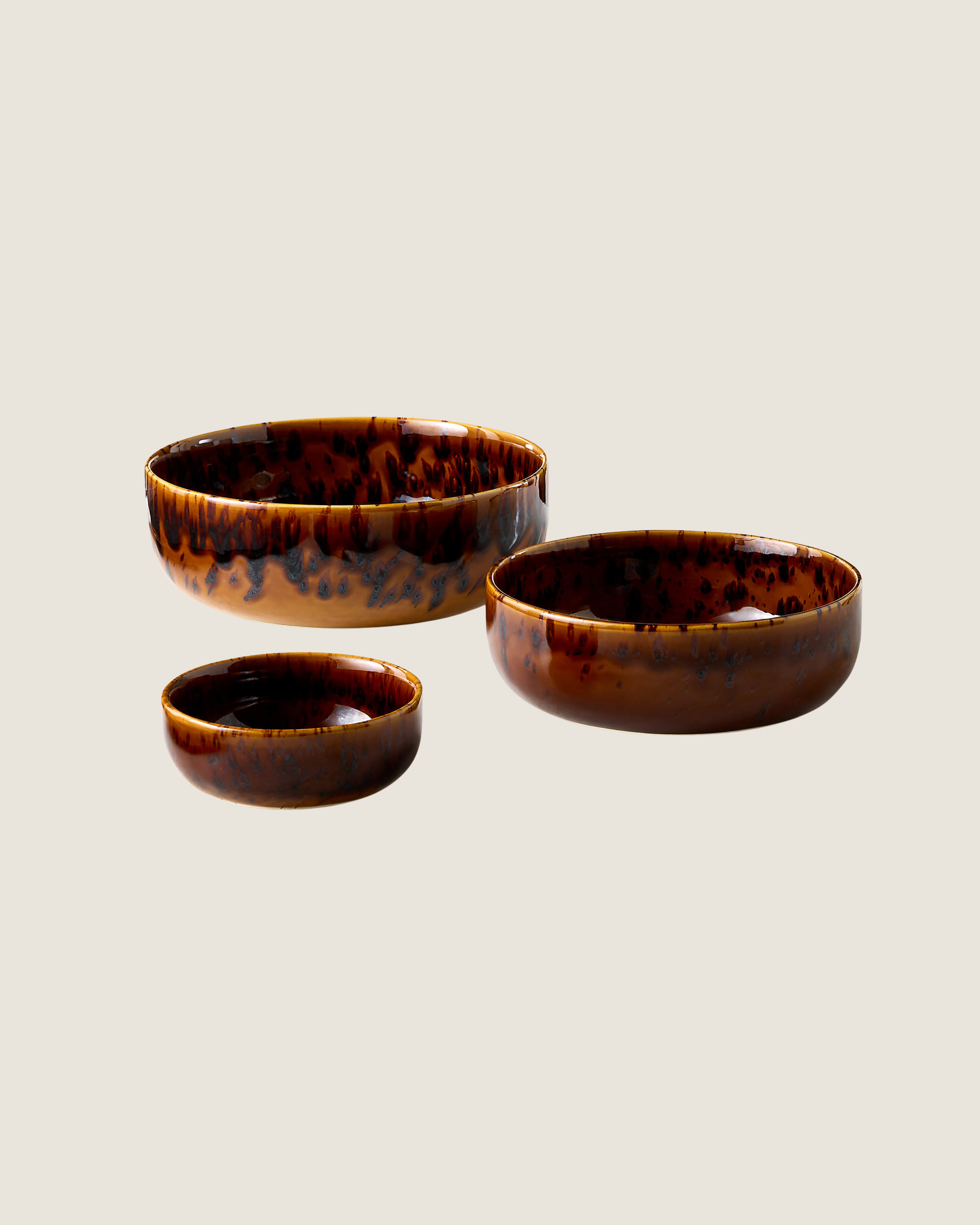 3-Piece Tortoise Serving Bowls | $49