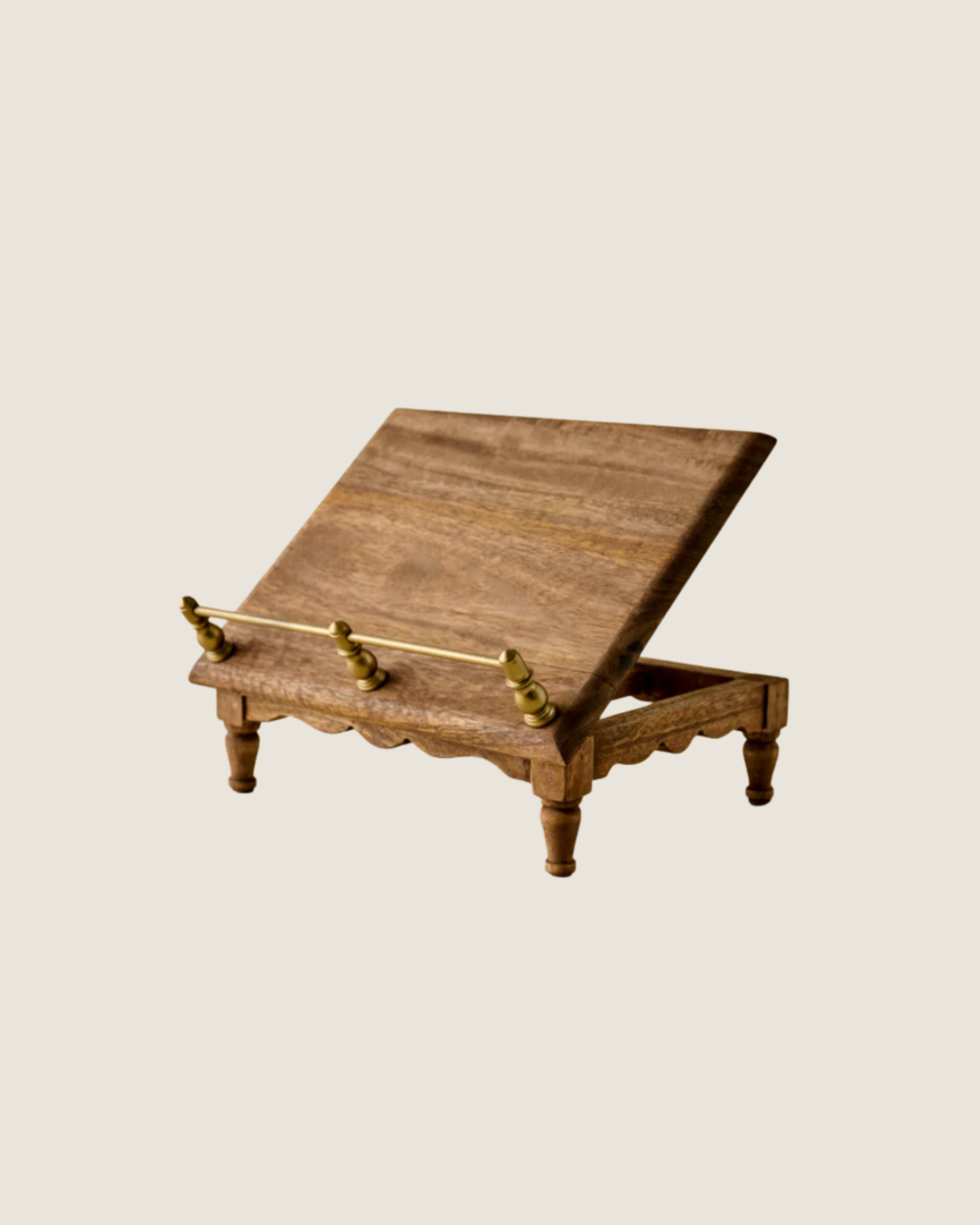 Vintage-Inspired Cookbook Holder + Riser | $46