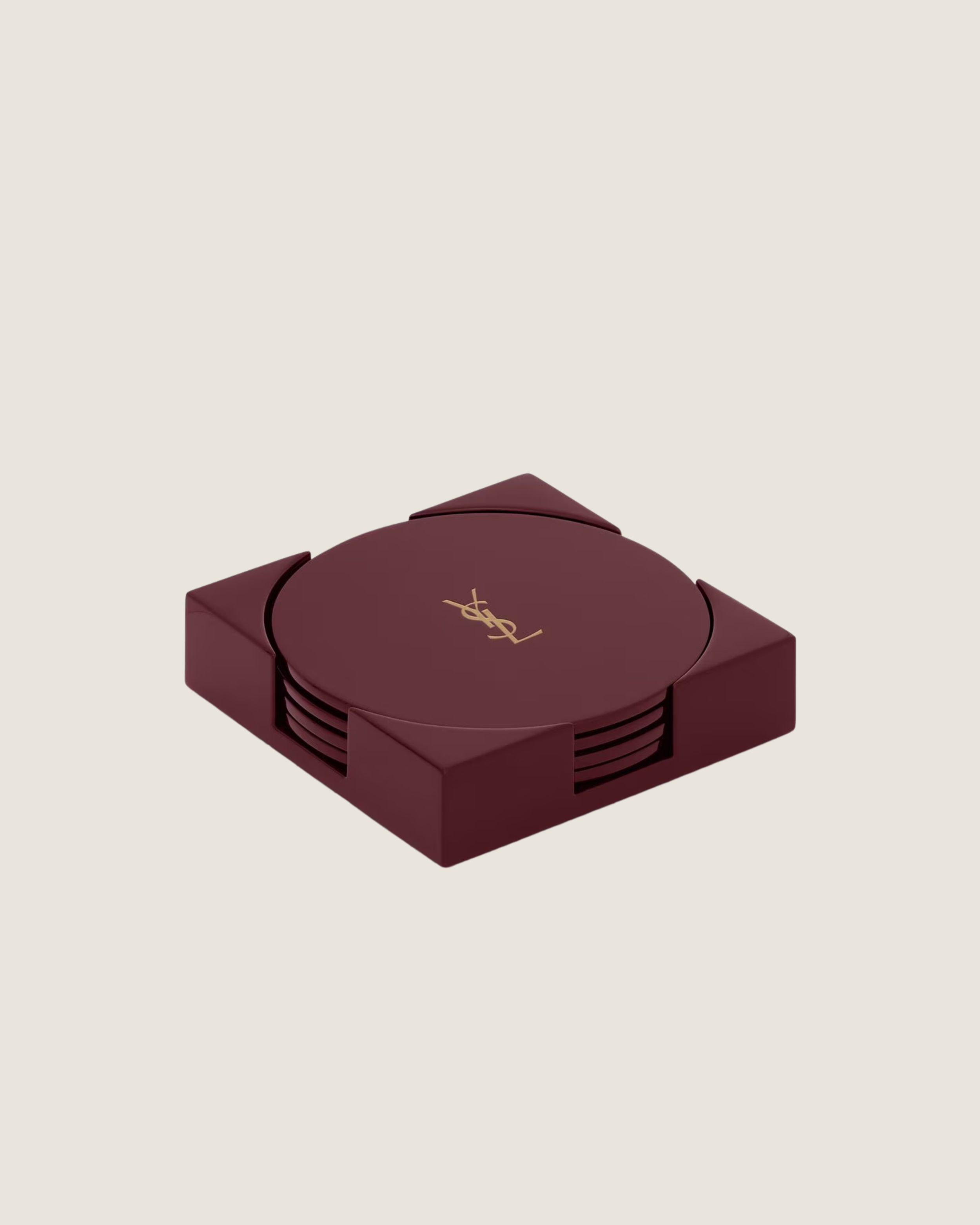 Cassandre Coasters in Lacquered Wood | $450