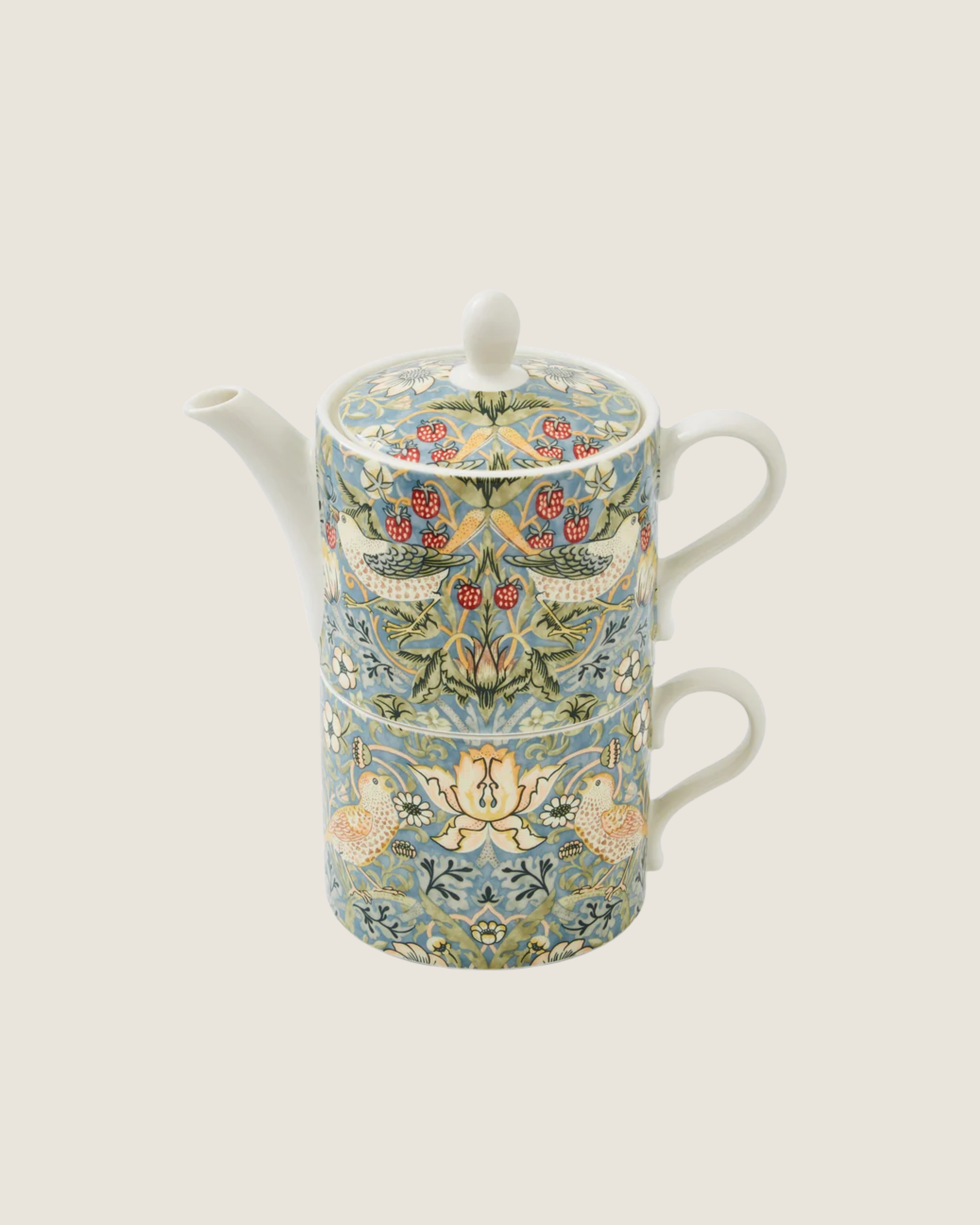 Tea for One in Strawberry Thief | $48