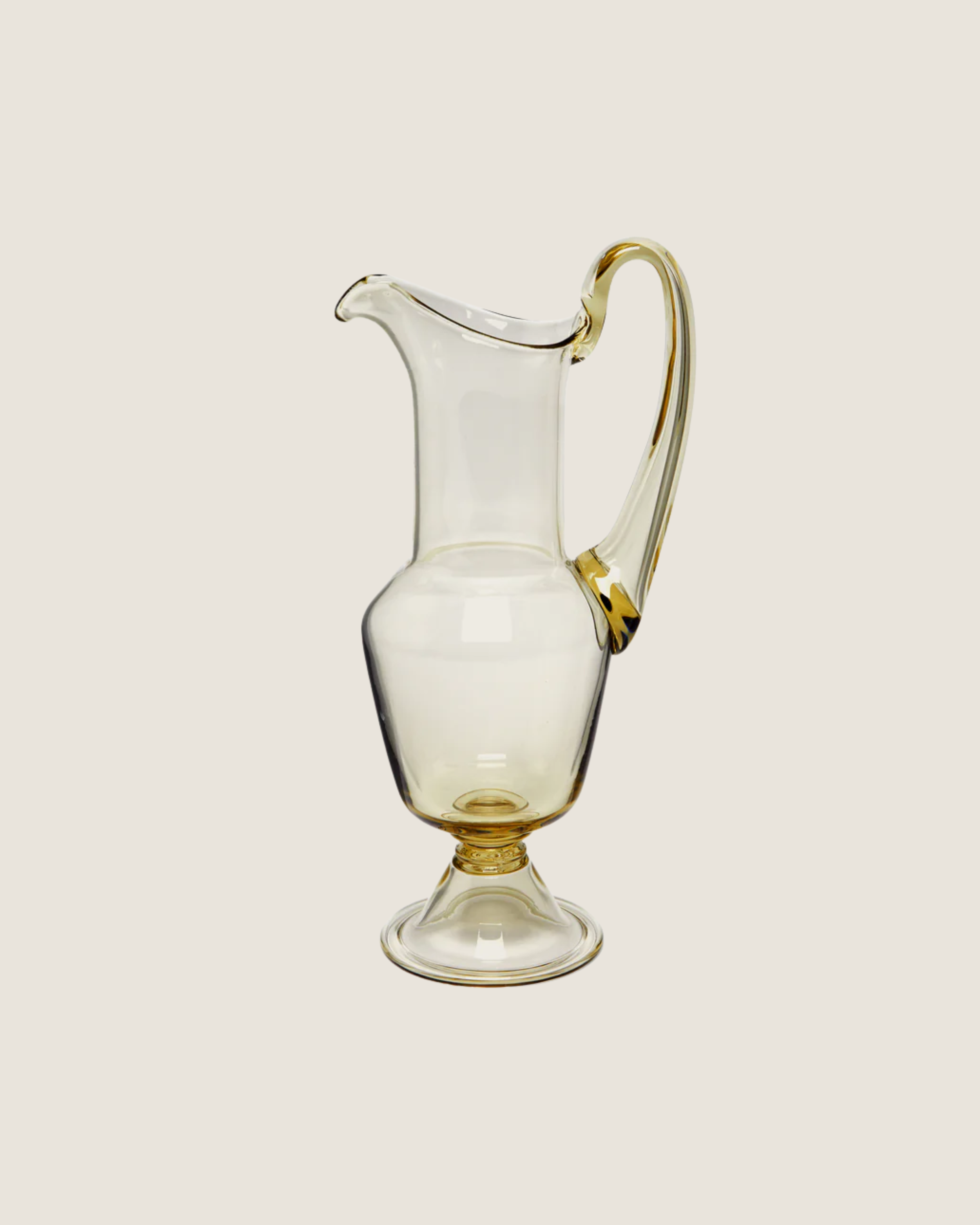Hand-Blown Glass Pitcher | $340