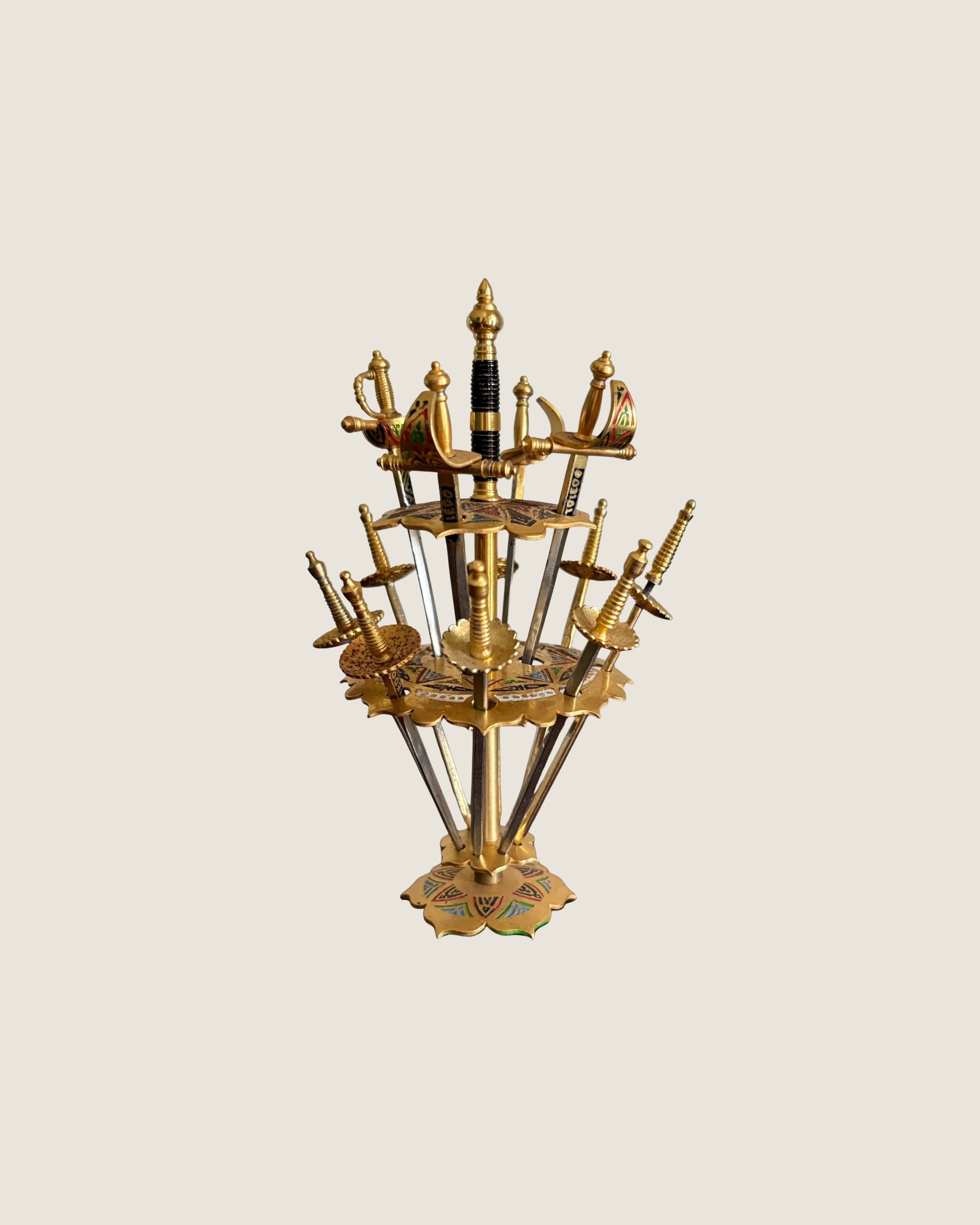 MCM Toledo Two Tier Cocktails Swords - Set of 12 | $130