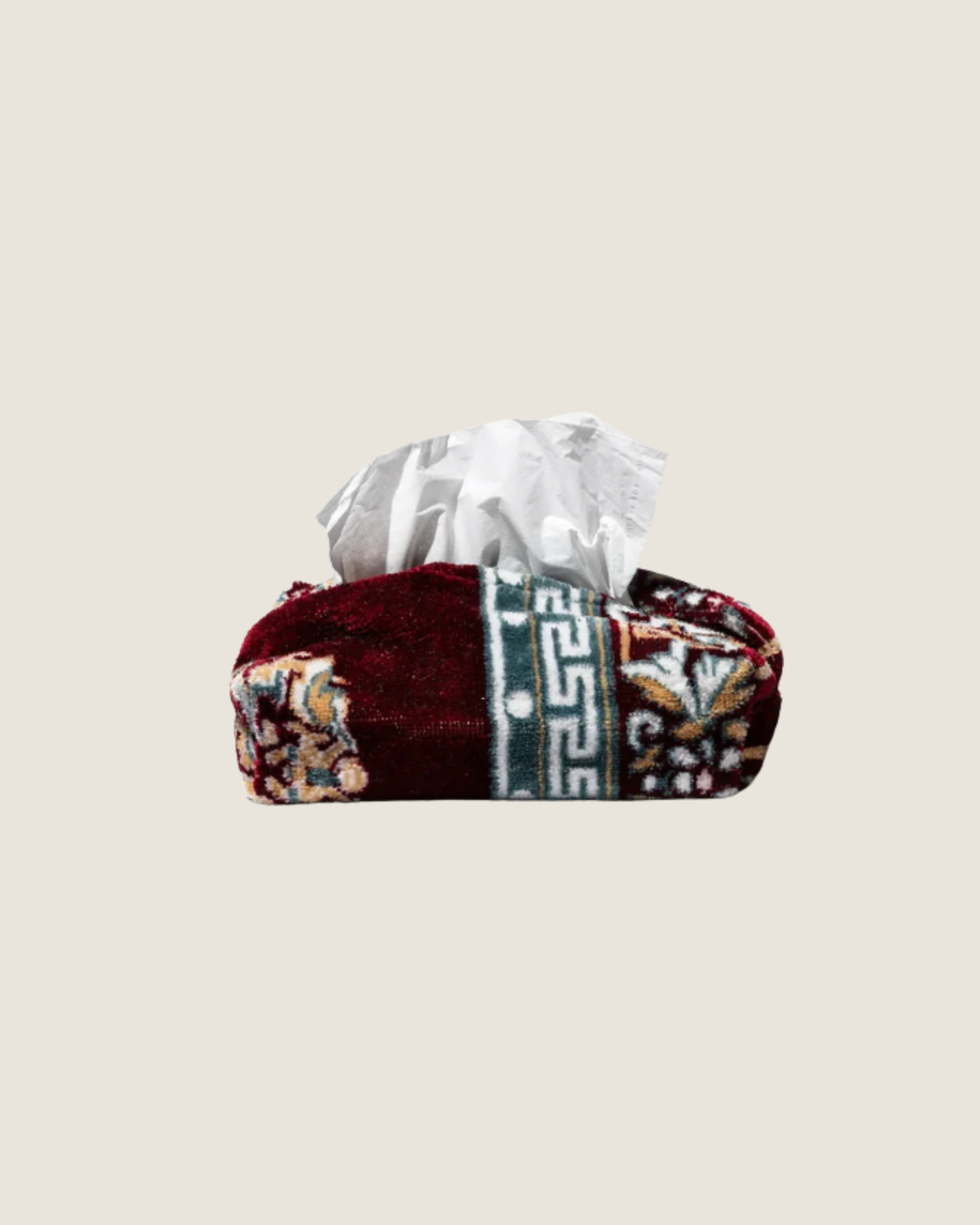 Rug Fabric Tissue Case | $24