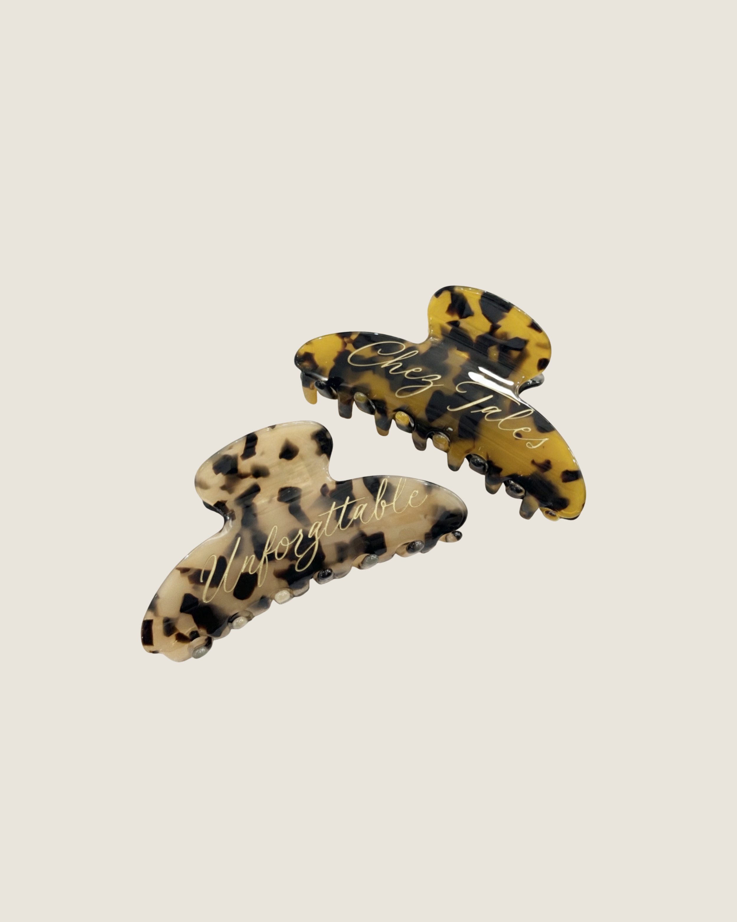  Engraved Hair Claw Clip | $19