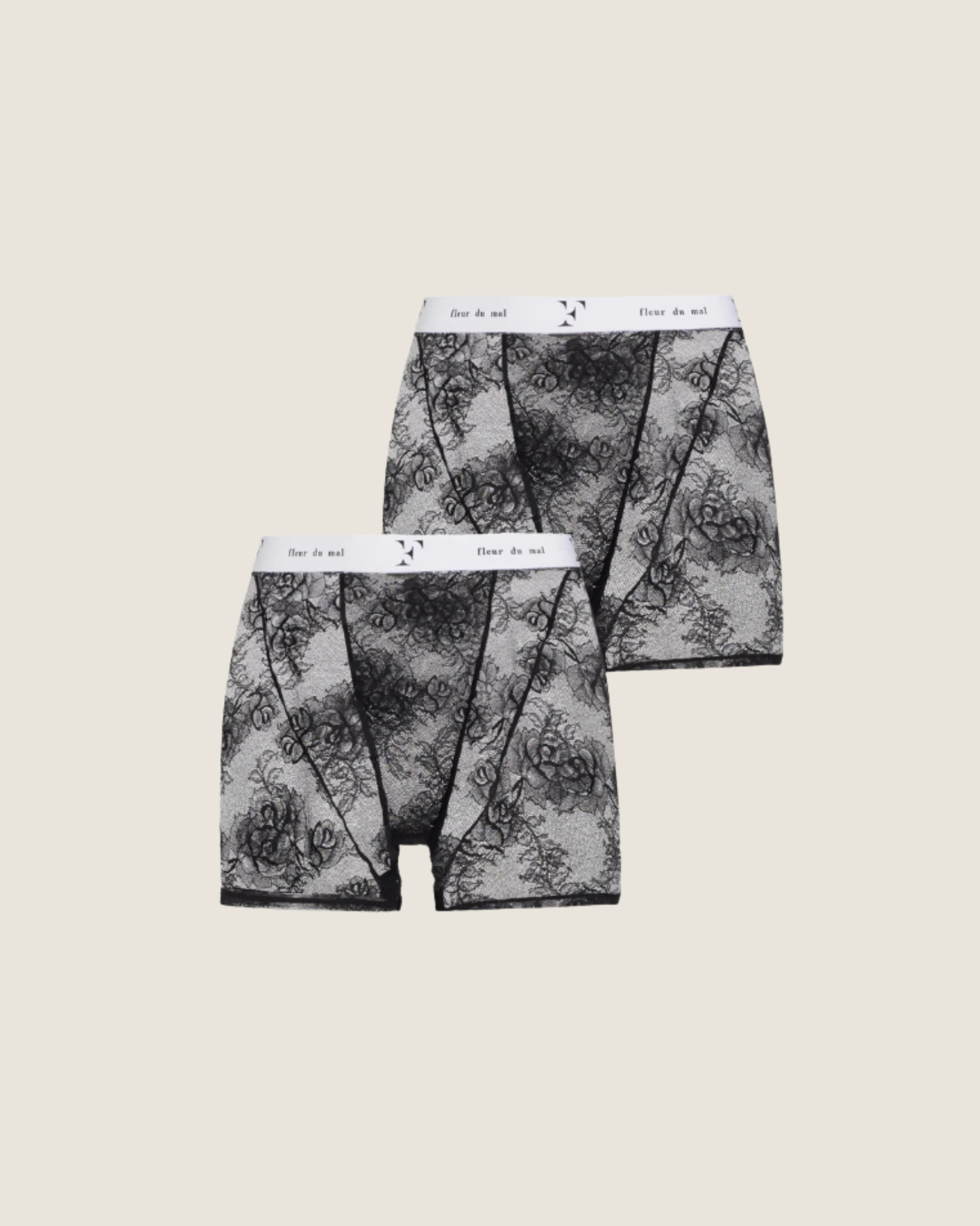 His & Hers Bouquet Lace Boxer Set | $300