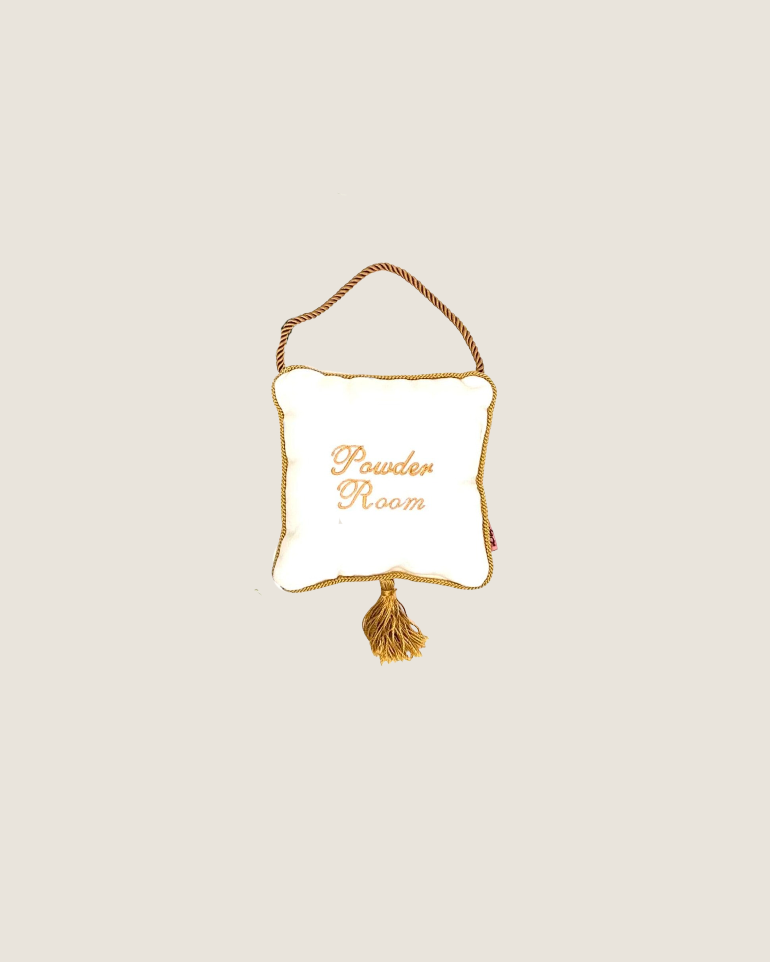 Velvet Door Hanger | $12