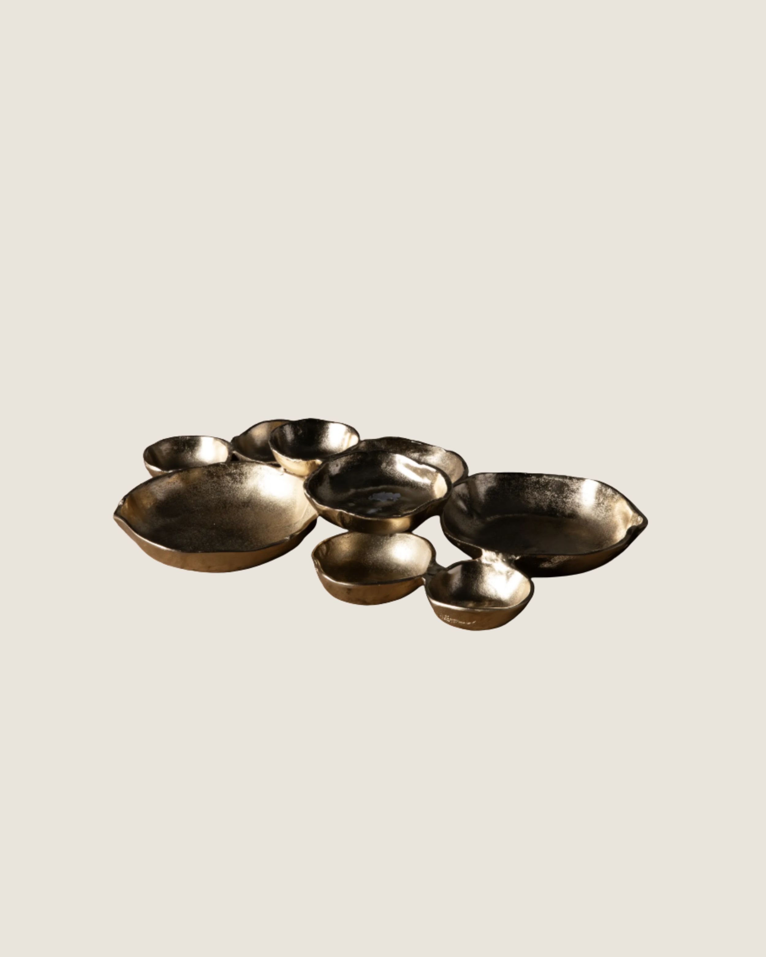 Klasa Large Dark Gold Platter | $140