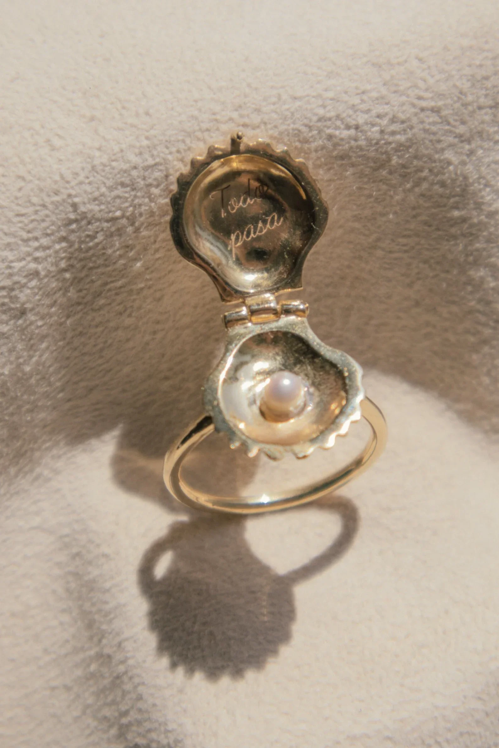 Everything Passes Locket Ring | $273