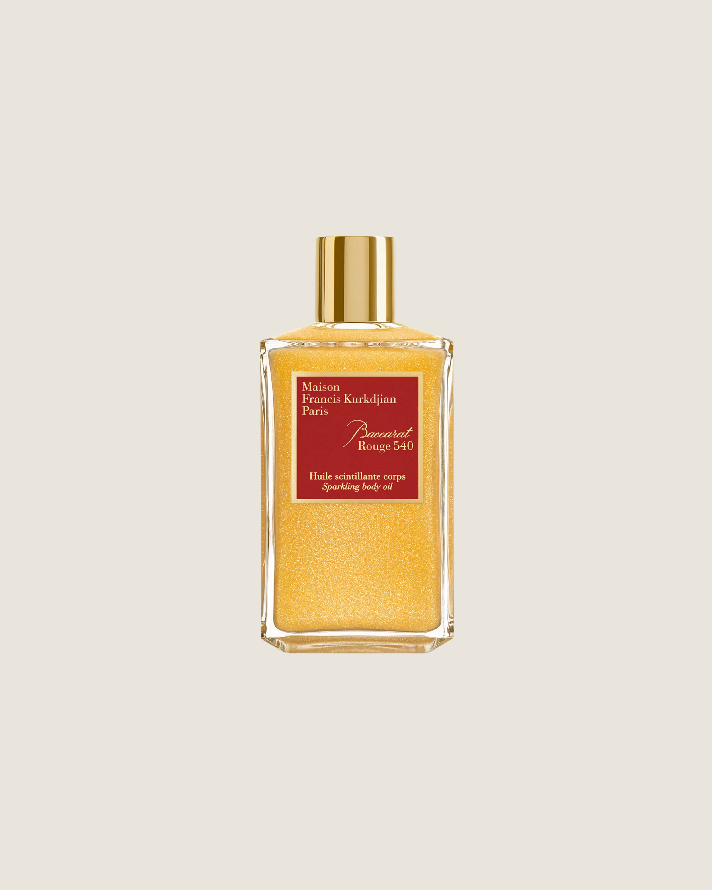 Baccarat Rouge Sparkling Body Oil | $215