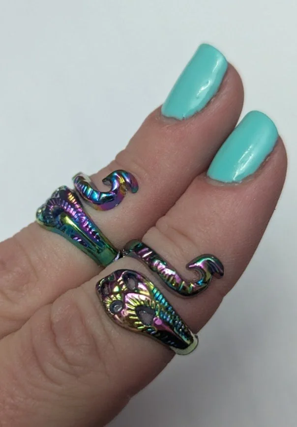 Rainbow Yarn Tension Ring