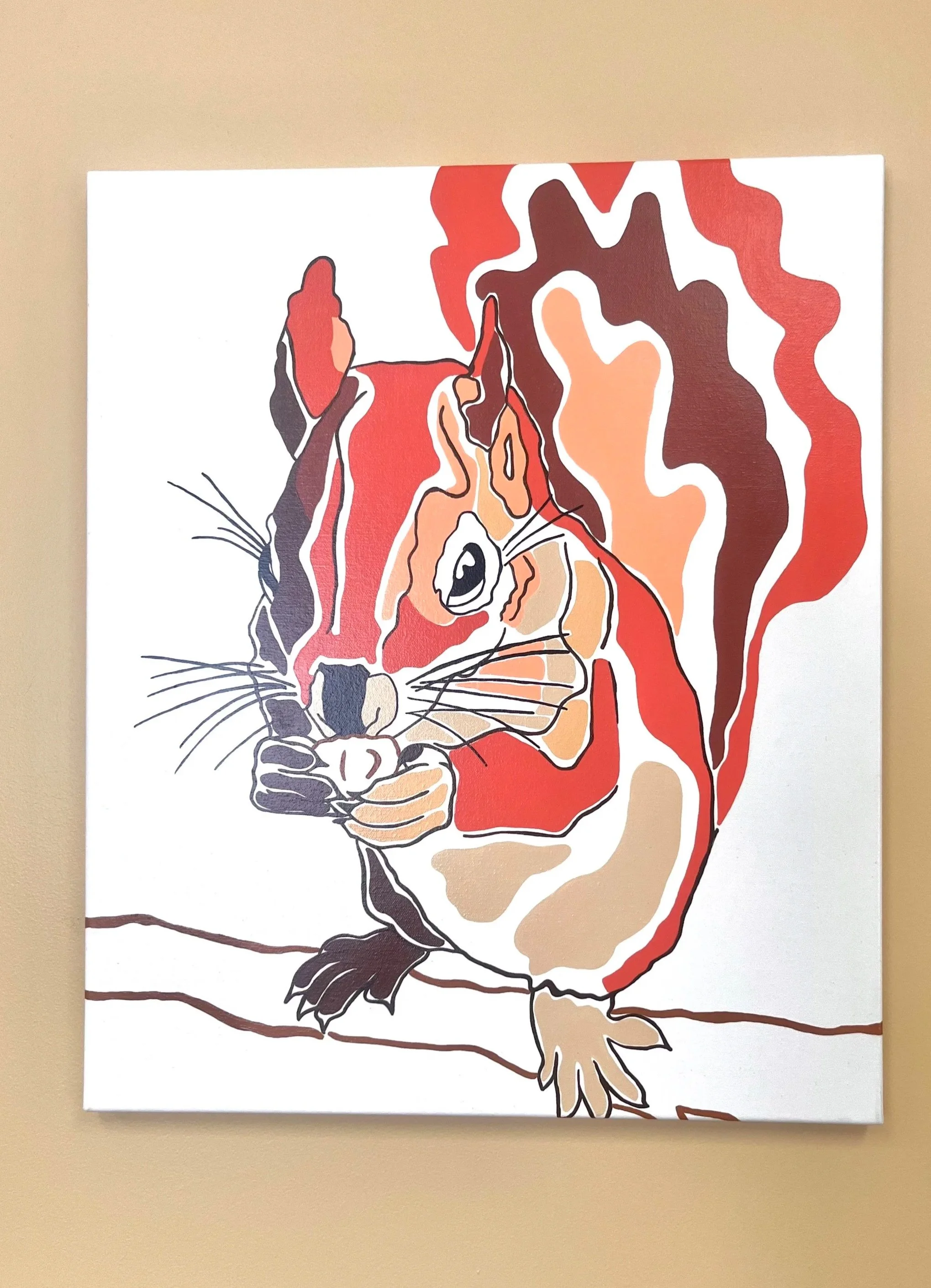 Belle Time   \\   Medium: Acrylic   \\   Size: 20 x 24 in   