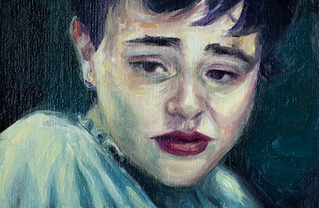 "Elliot study"

Oil on Linen

4x6"
