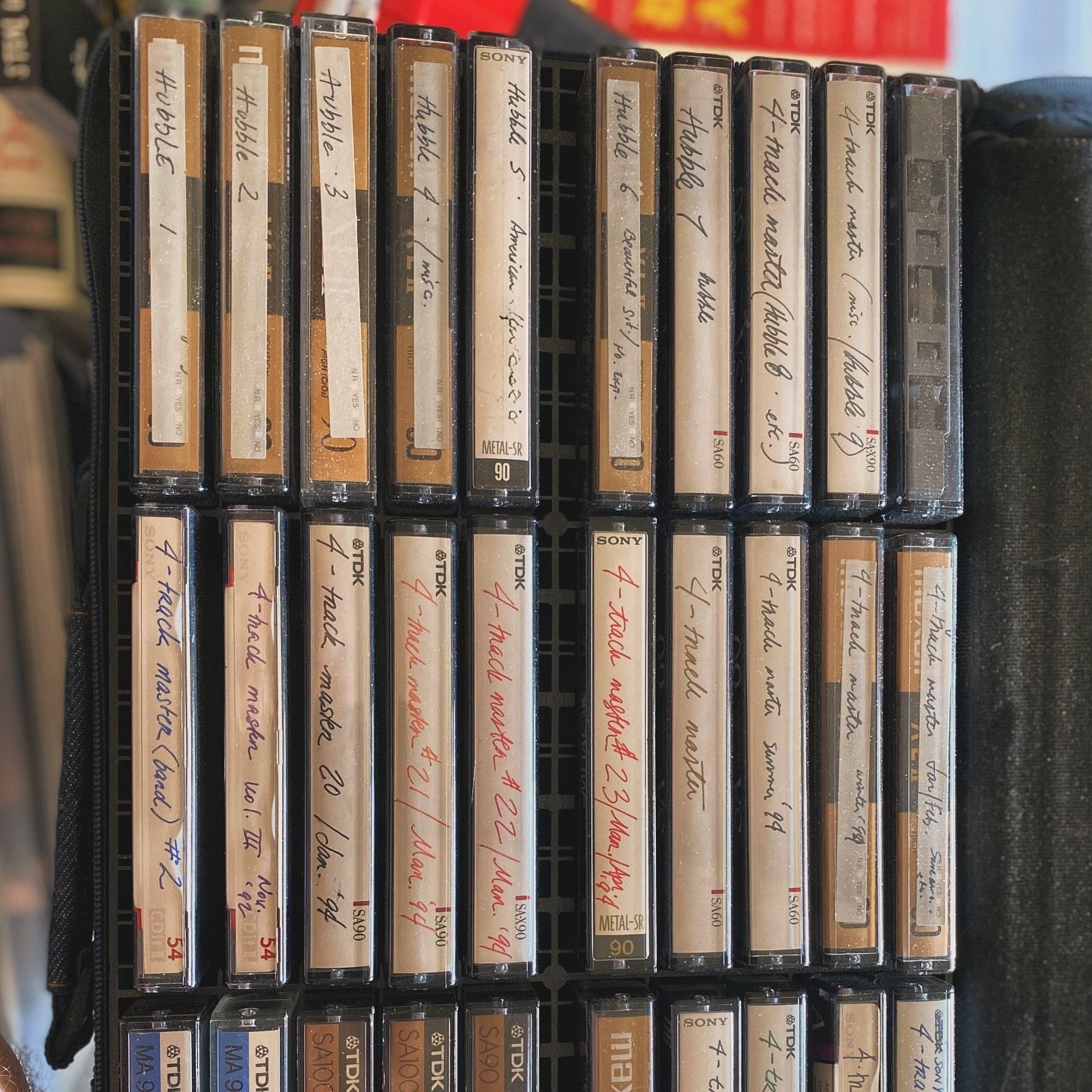 I still have my 4-track cassette masters from the early 90s&hellip;It was my world in high school and college. Between composing pieces in music school, I would challenge myself to write a record of music on the breaks. In some bizarre way, this subs