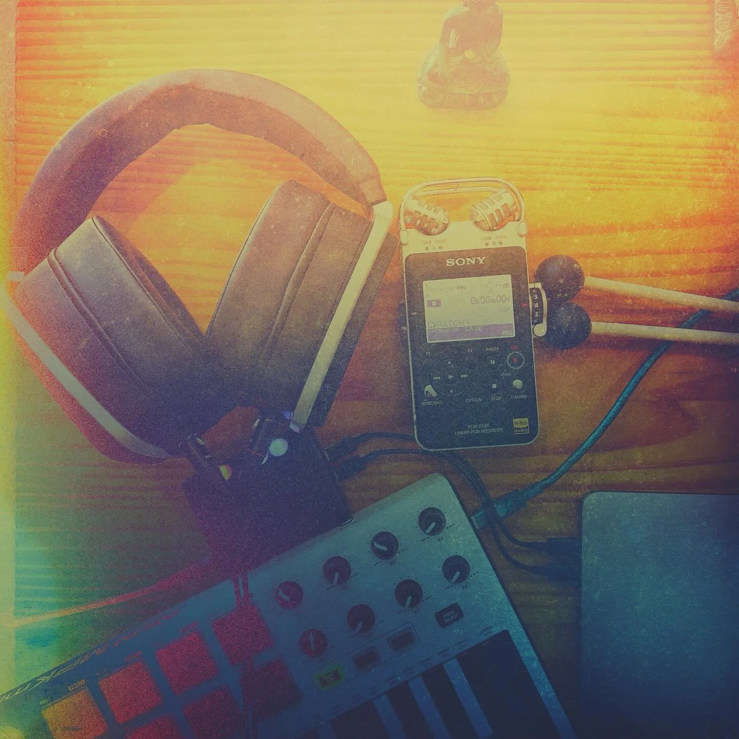 Link in bio. I&rsquo;m releasing a ton of new music this month. During Covid I made this little collection of sounds from around the garden and garage. Inspired to write &ldquo;off the grid,&rdquo; both rhythmically and socially - I wanted to make so