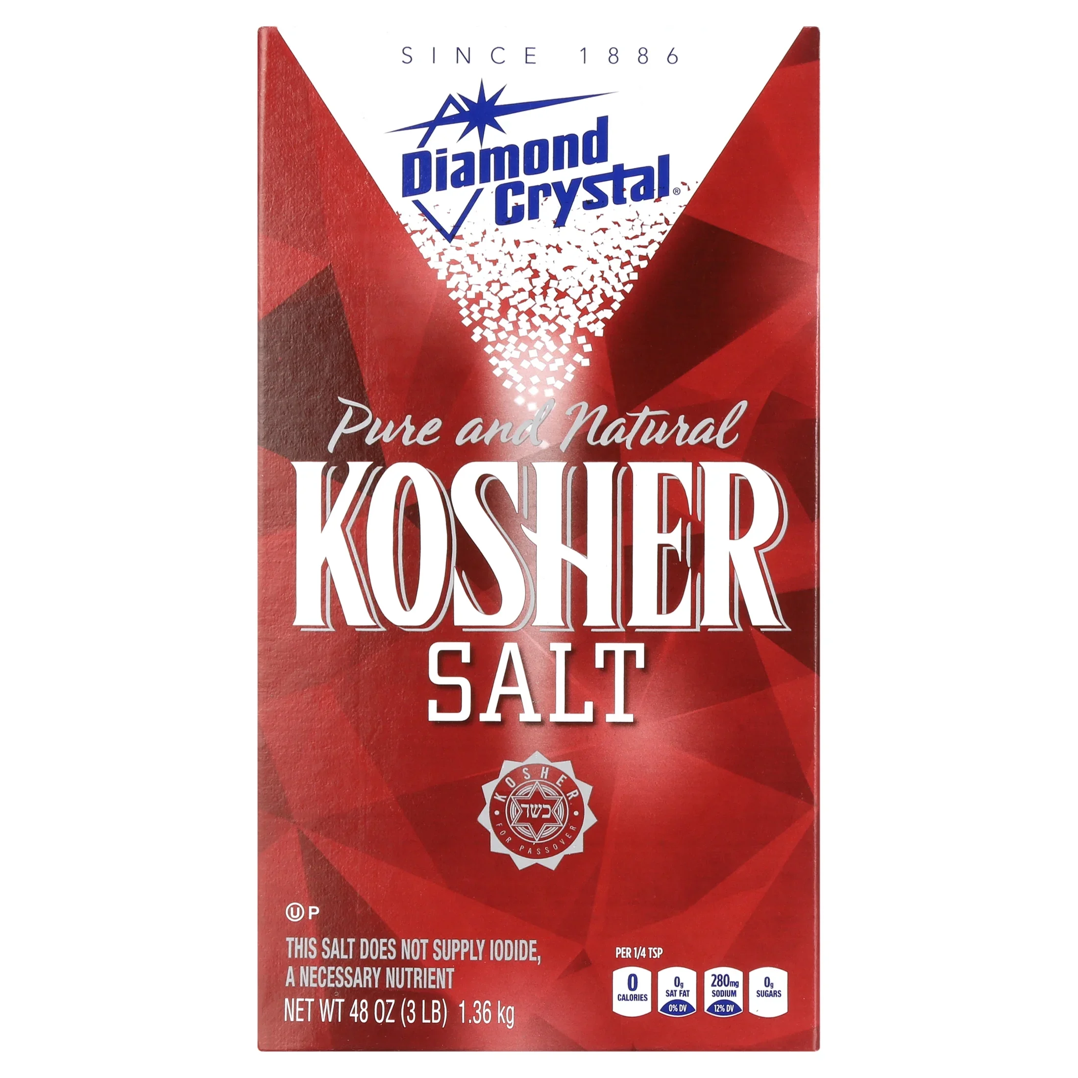 Fine Kosher Salt 3lb