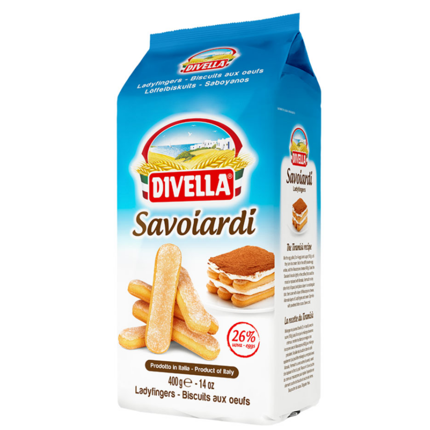 Savoiardi 400gr Divella