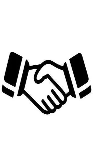 shaking hands icon