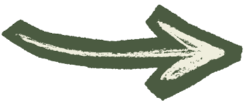 White arrow pointing to the right with a black background