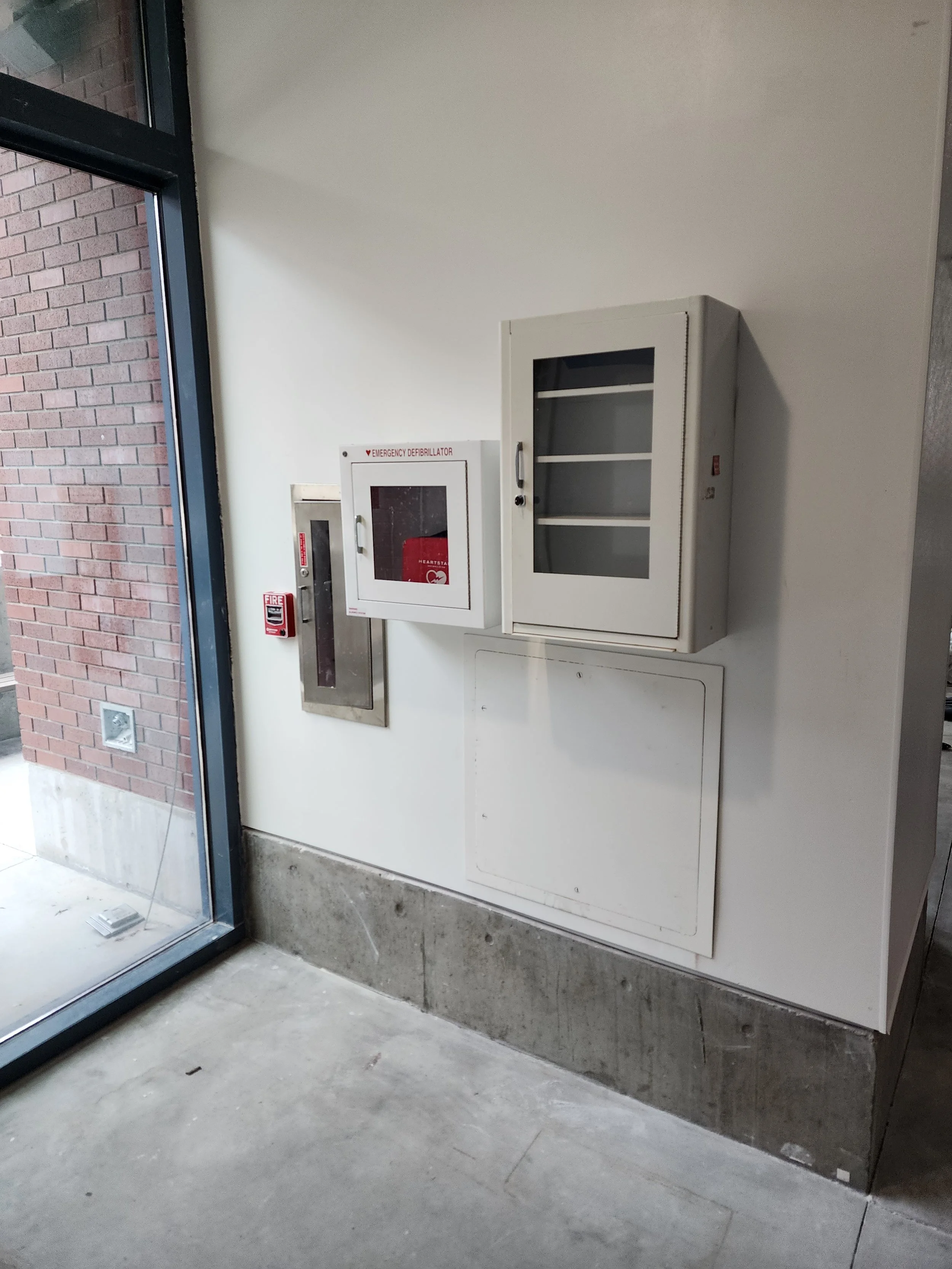 Commercial interior renovation with drywall finishing and safety system integration by Evolution Drywall & Restoration