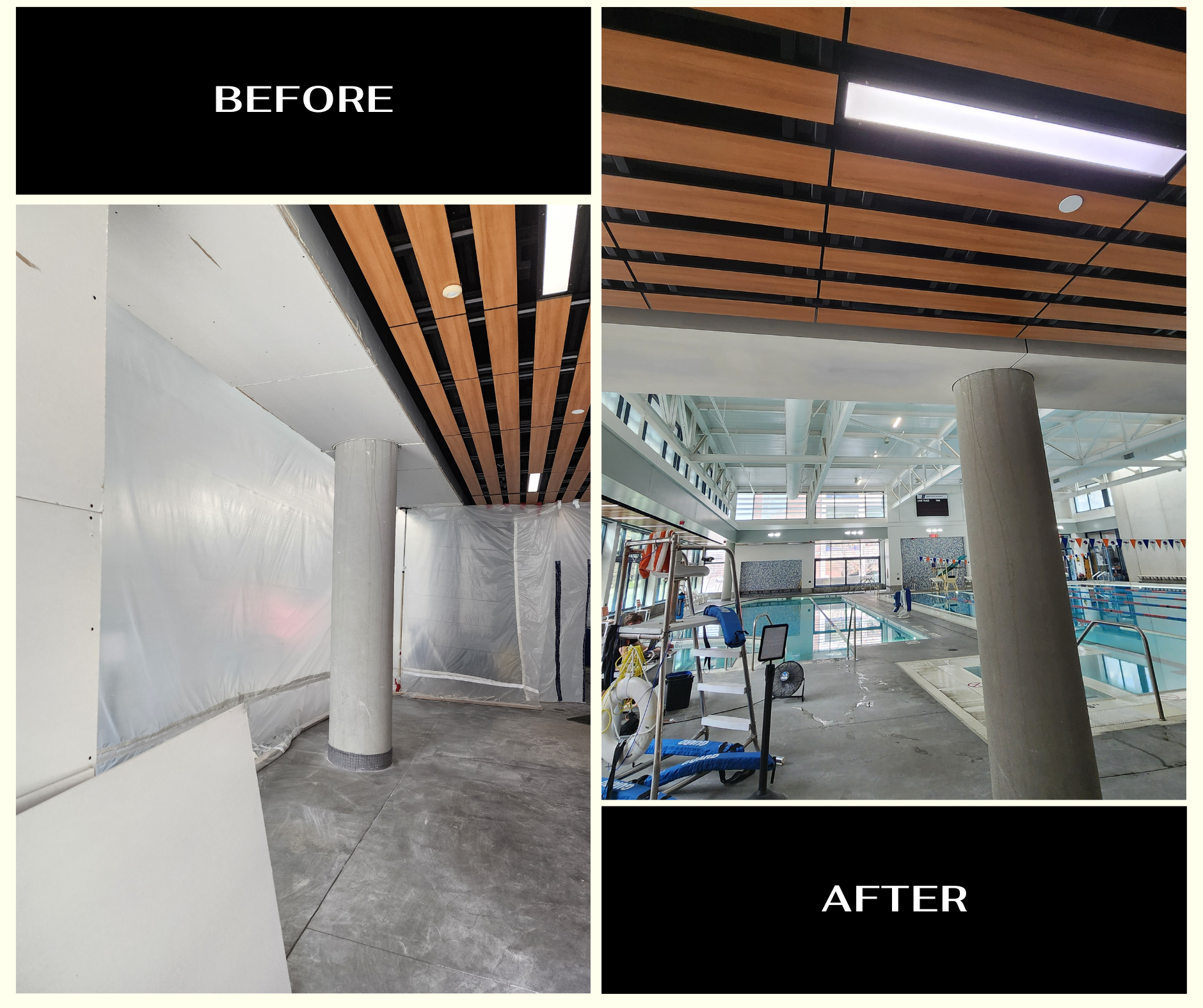 Drywall installation and interior construction project by Evolution Drywall & Restoration