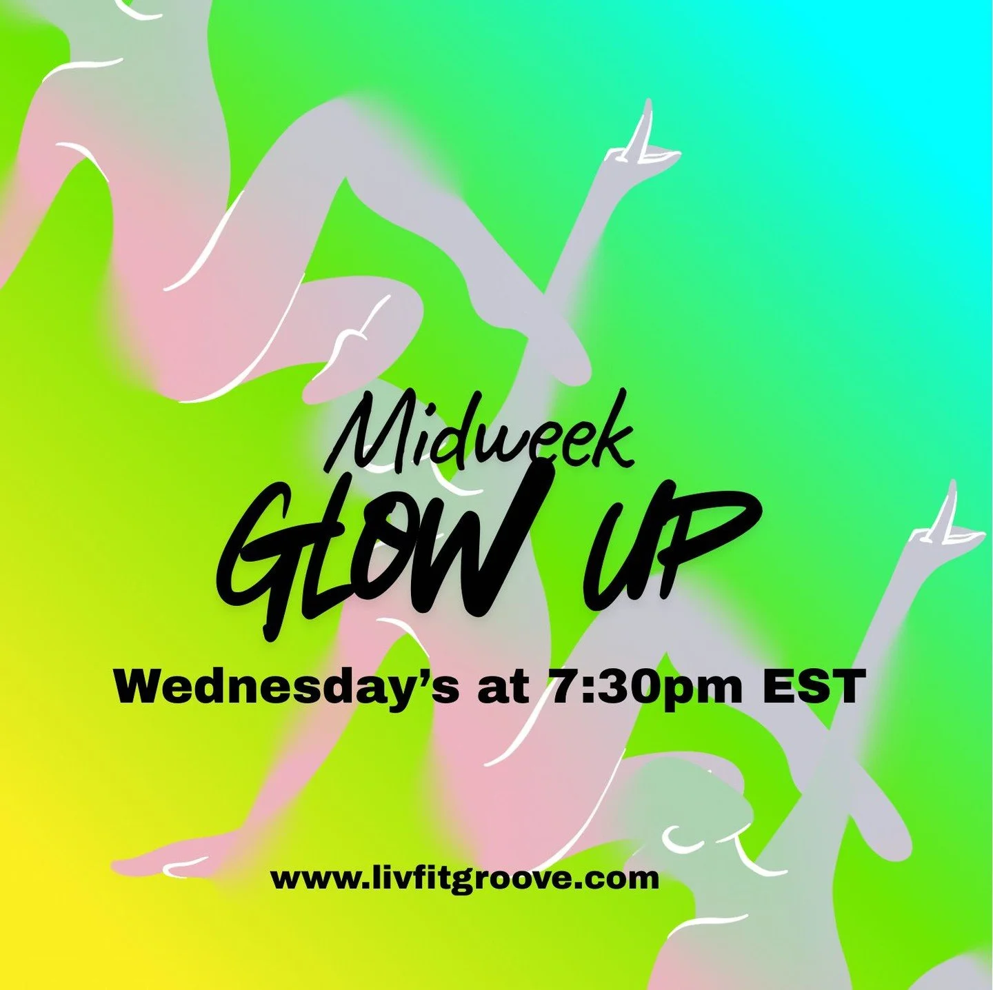 Midweek check-in: how&rsquo;s your energy?
Your Midweek Glow Up starts NEXT WEEK! We&rsquo;re here to lift your mood, your body, and your week.

Move intentionally. Sweat intentionally. Glow intentionally. Weekly classes beginning January 14th, 7:30p