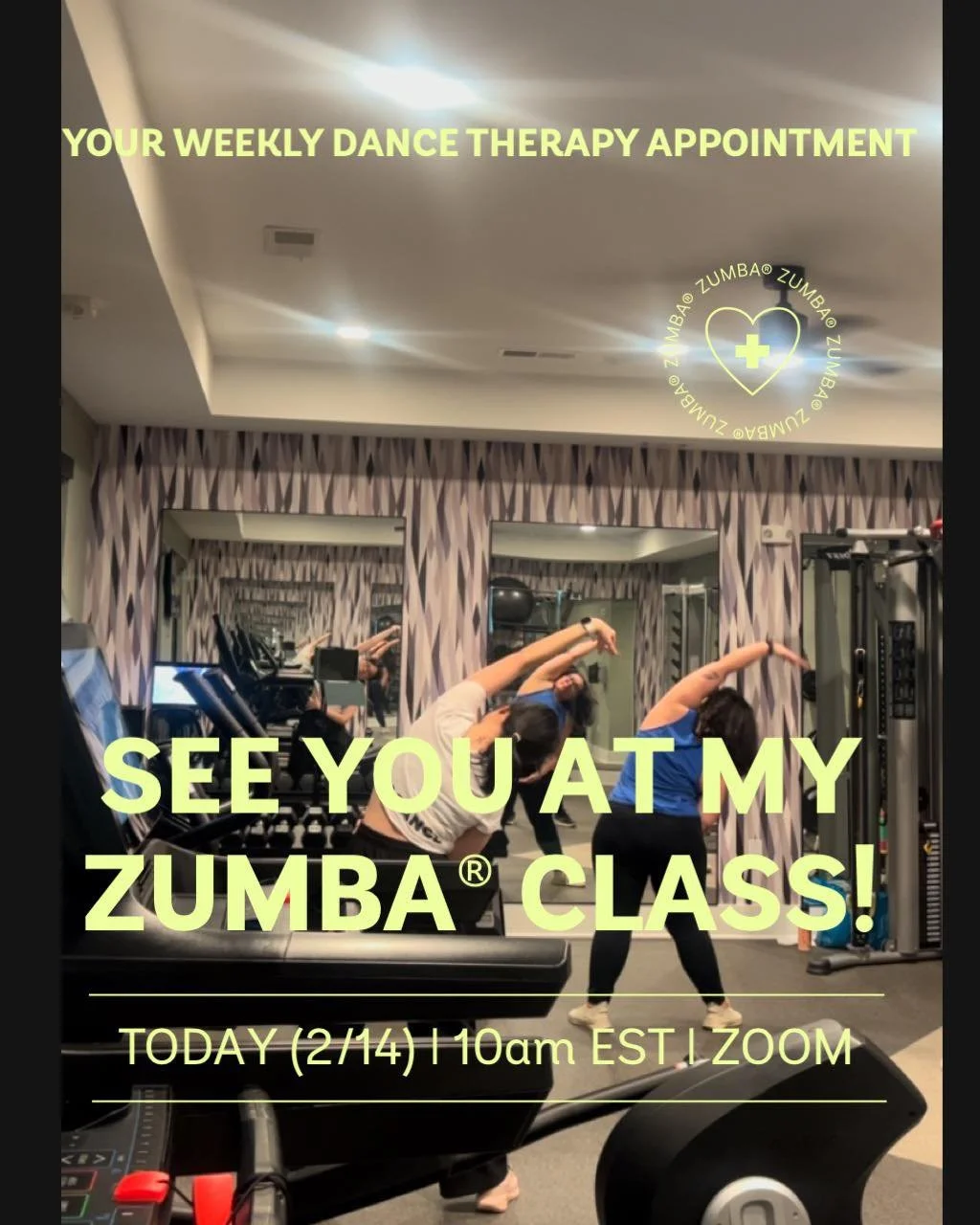 You don&rsquo;t need to know how to dance to have fun and move your body. 

You don&rsquo;t need another day to think about it. 

You don&rsquo;t even need to leave your home to get a good workout in! 

$5 for 50min and it&rsquo;ll set the tone for t