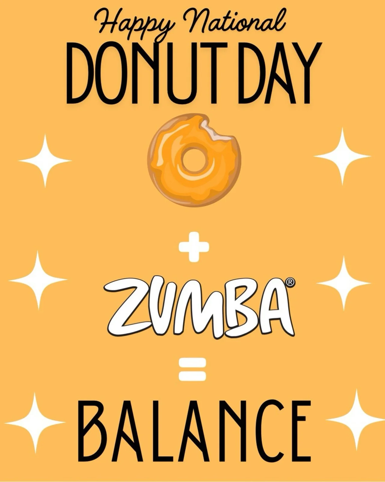 Life is too short to skip the donut&hellip;And too fun to skip Zumba
Give yourself grace and have BOTH!