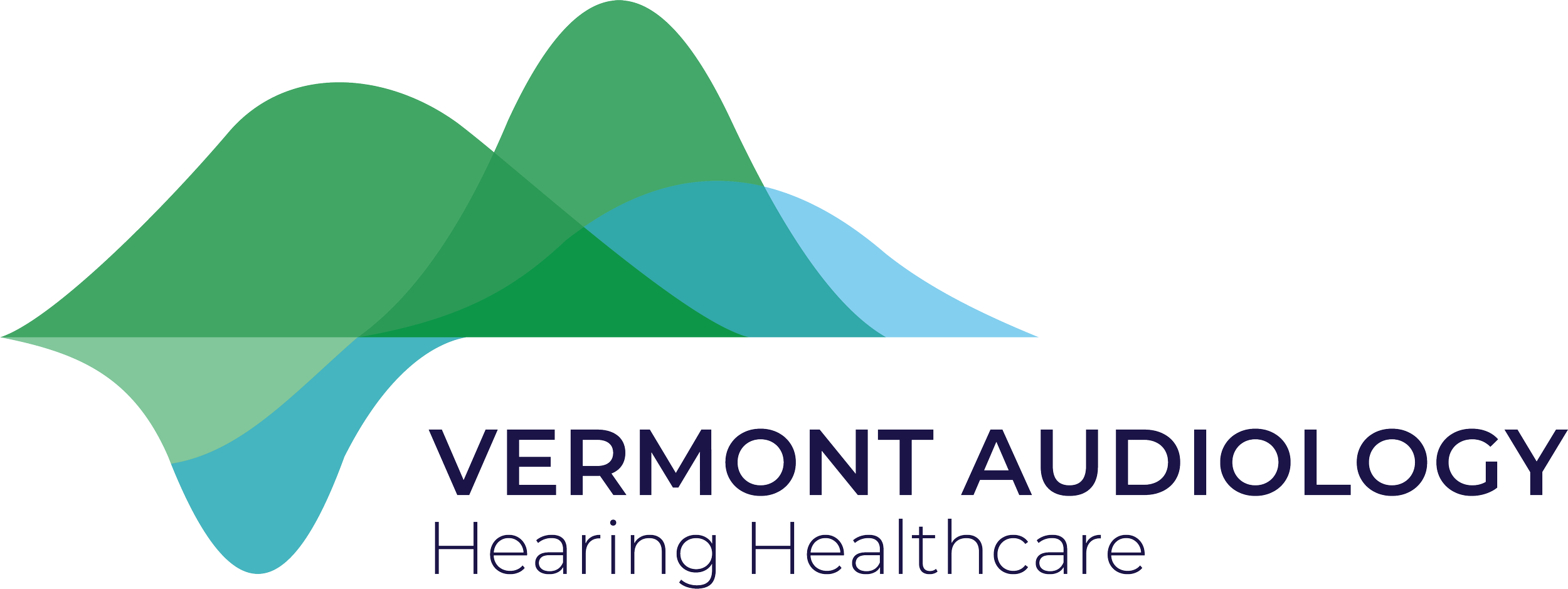 Logo for Vermont Audiology.